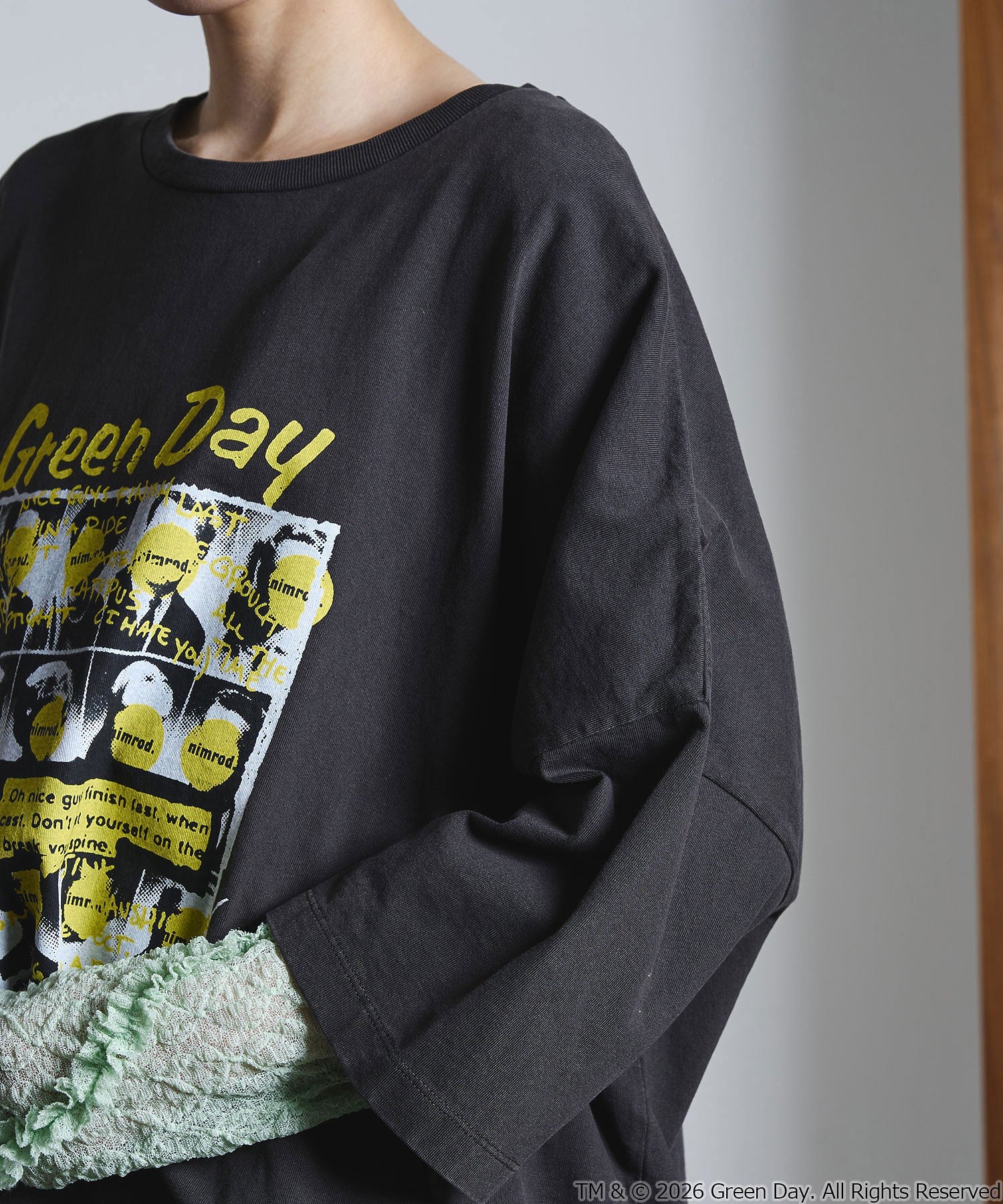 【ROSE BUD別注】GOOD ROCK SPEED/GREENDAY TSHIRT