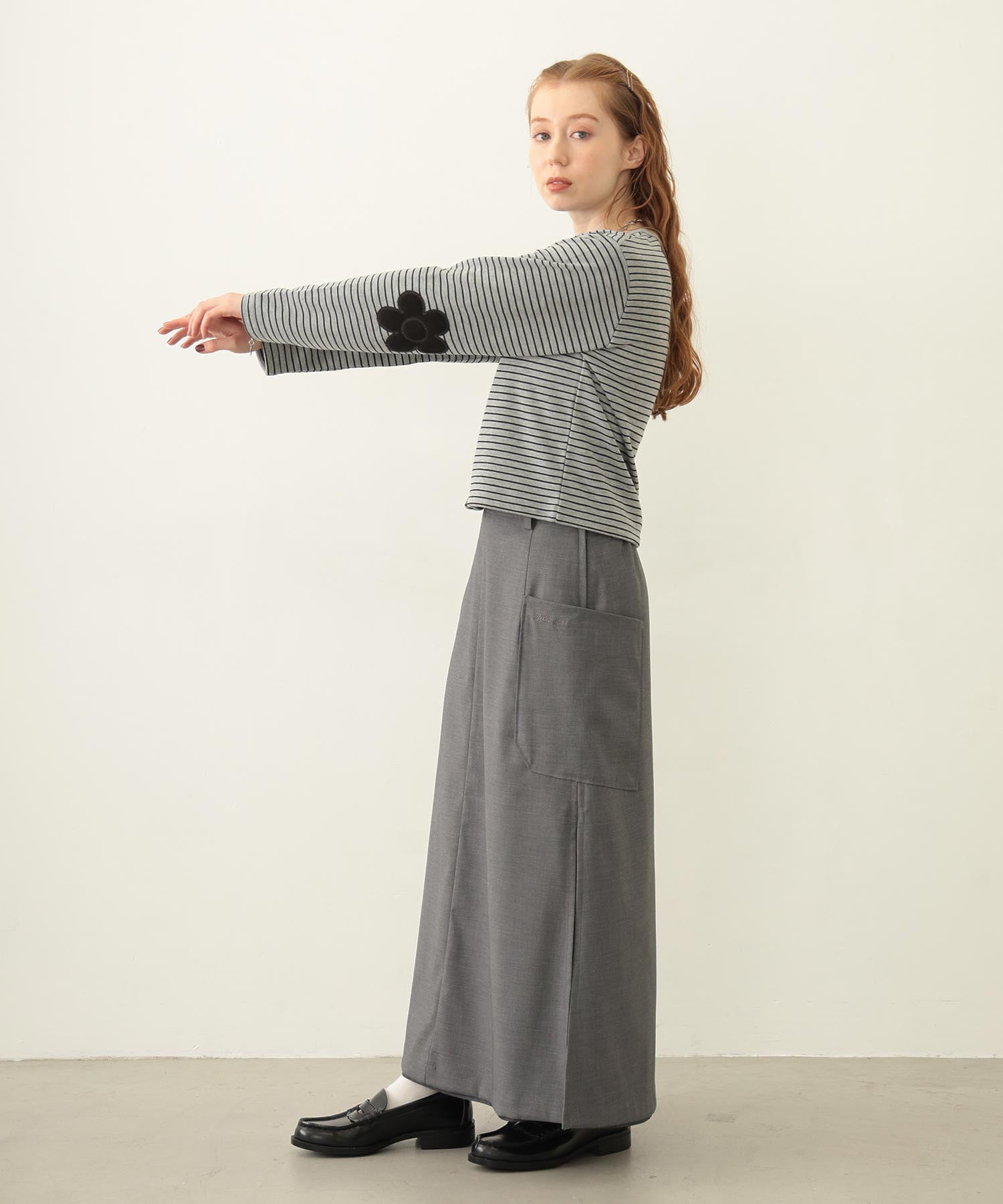 FLARED CARGO SKIRT