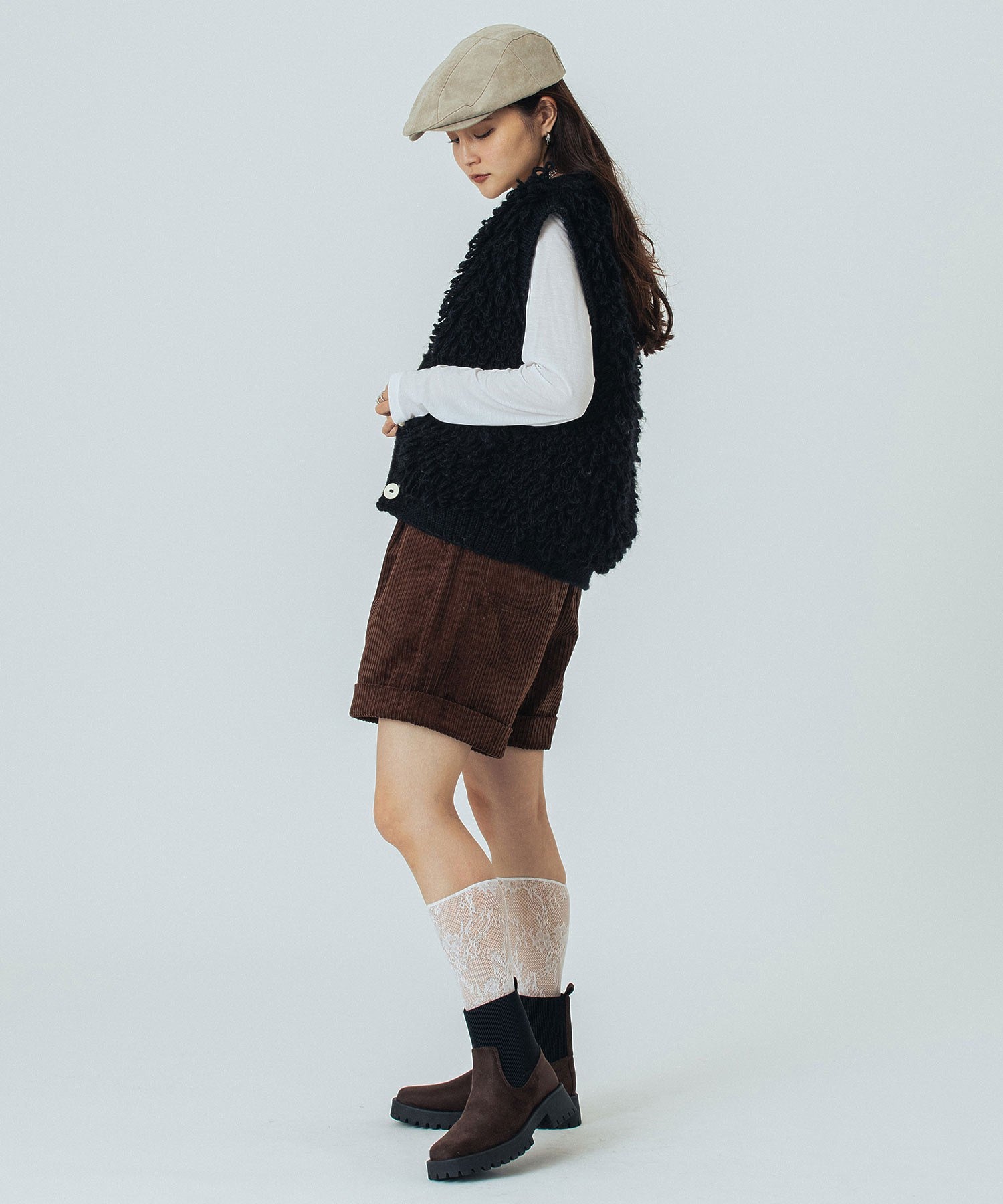 model:160cm 着用サイズ:ONE SIZE