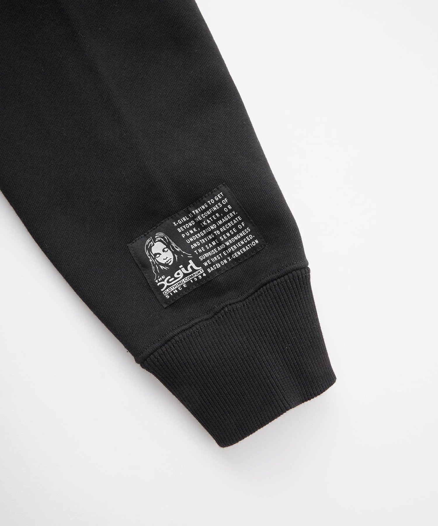 MILLS LOGO LAYERED PATCH SWEAT HOODIE