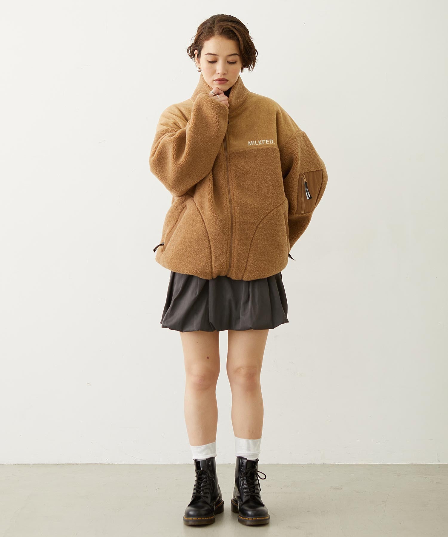 BAR LOGO BOA JACKET