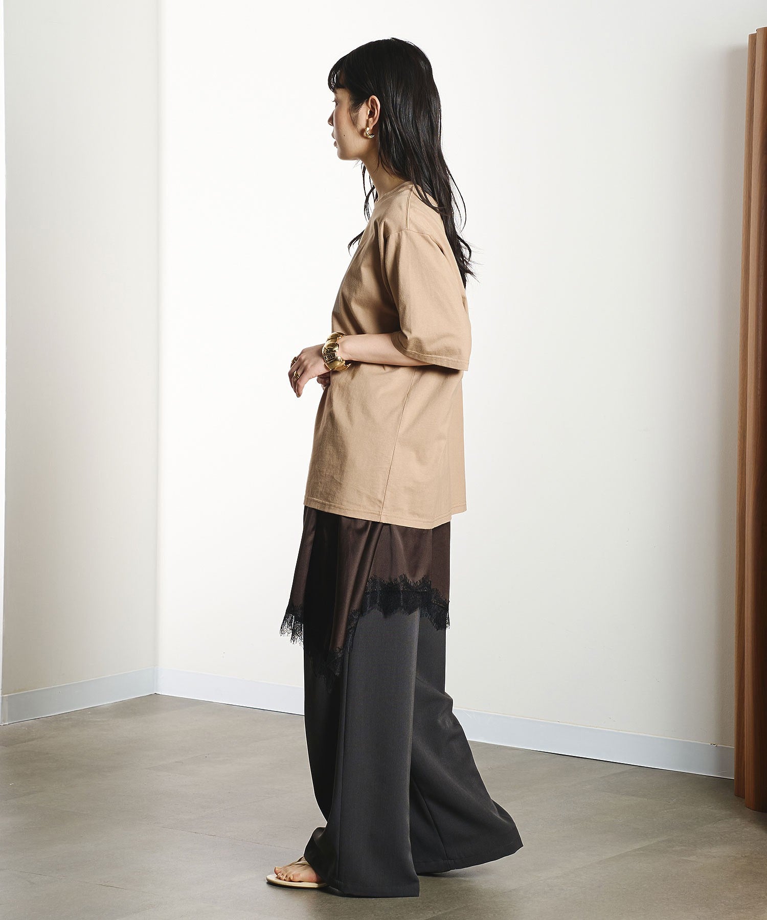 model:163cm 着用サイズ:ONE SIZE