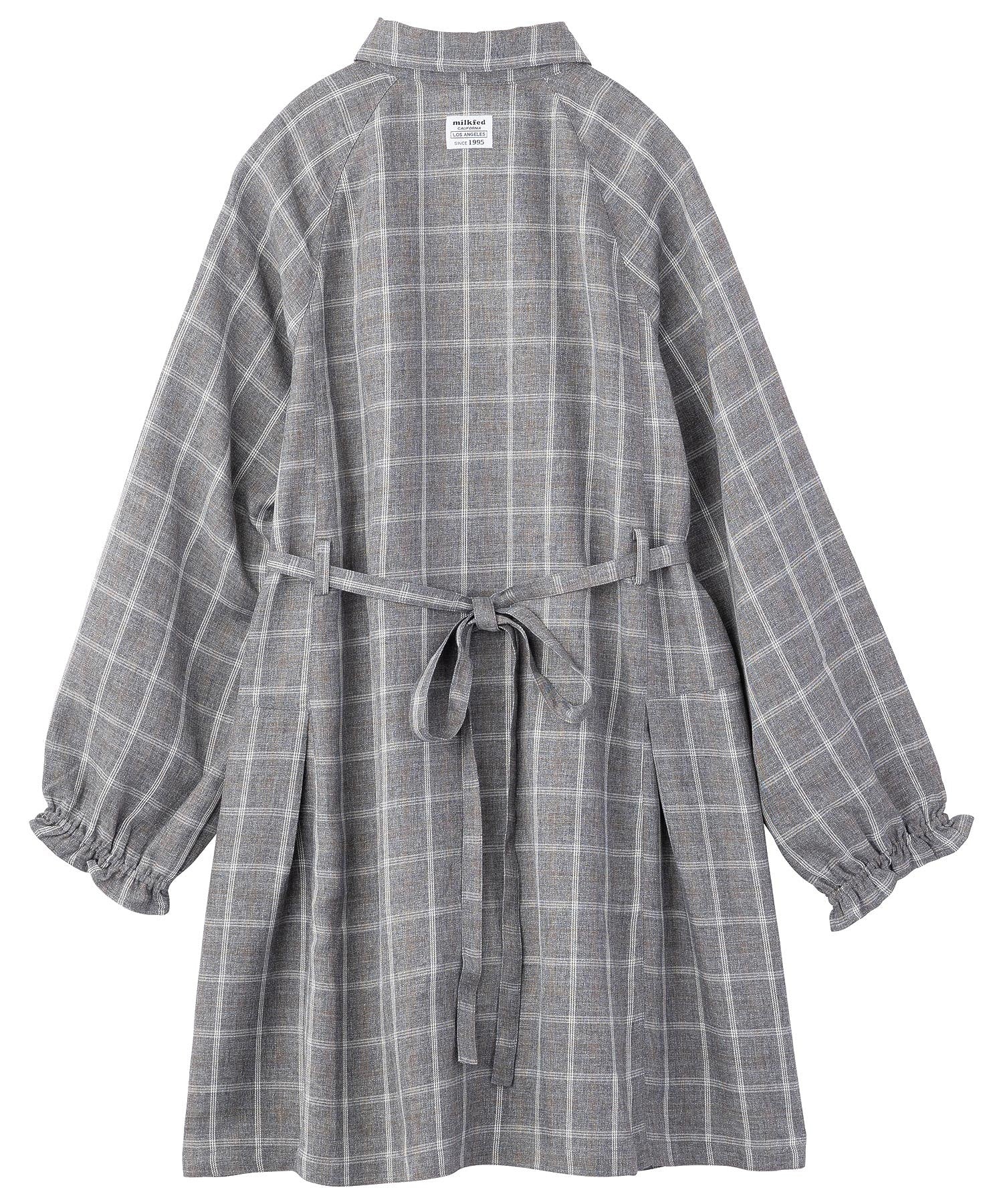 PLAID TUNIC SHIRT MILKFED.