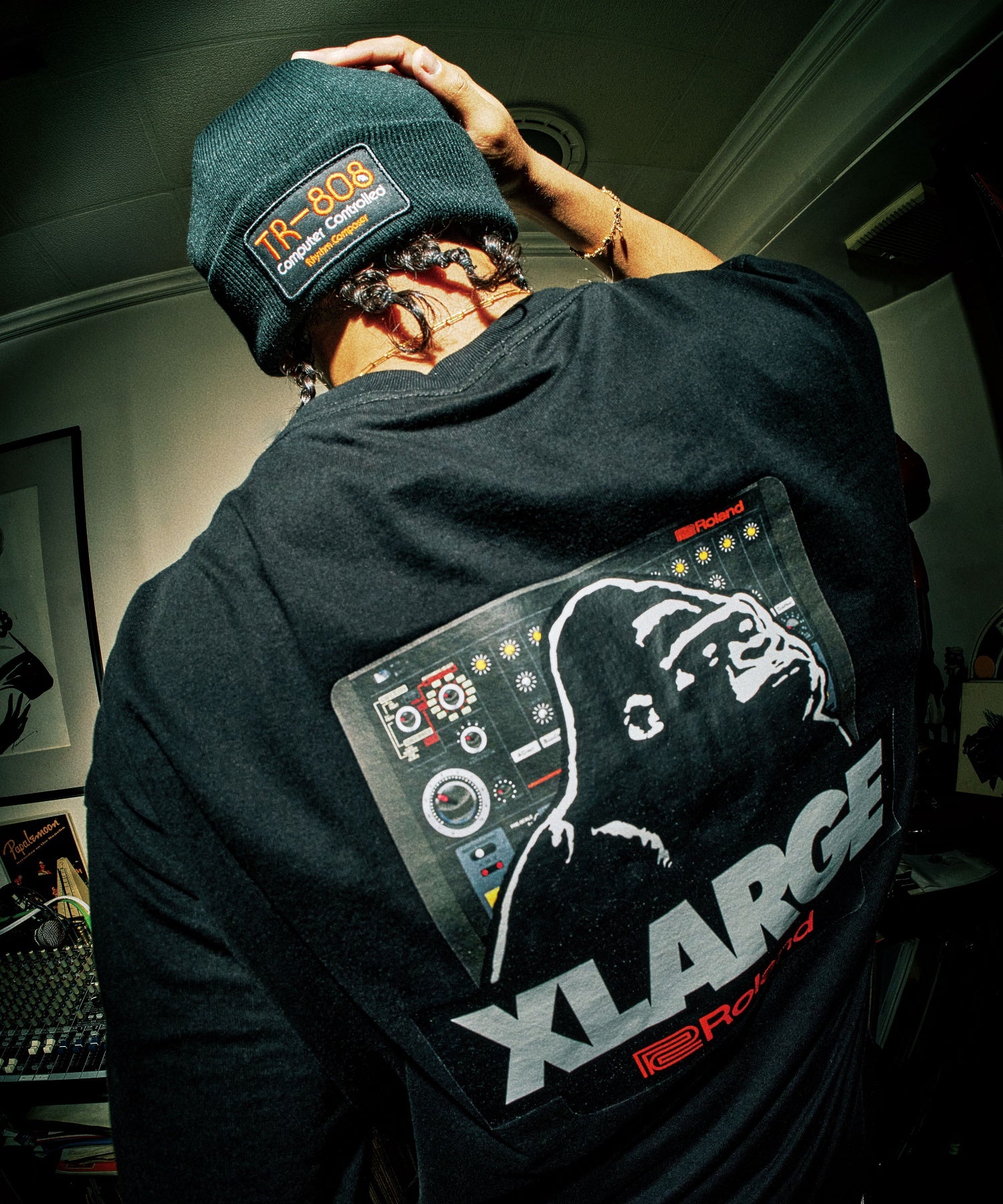 XLARGE×ROLAND OG BOX S/S TEE