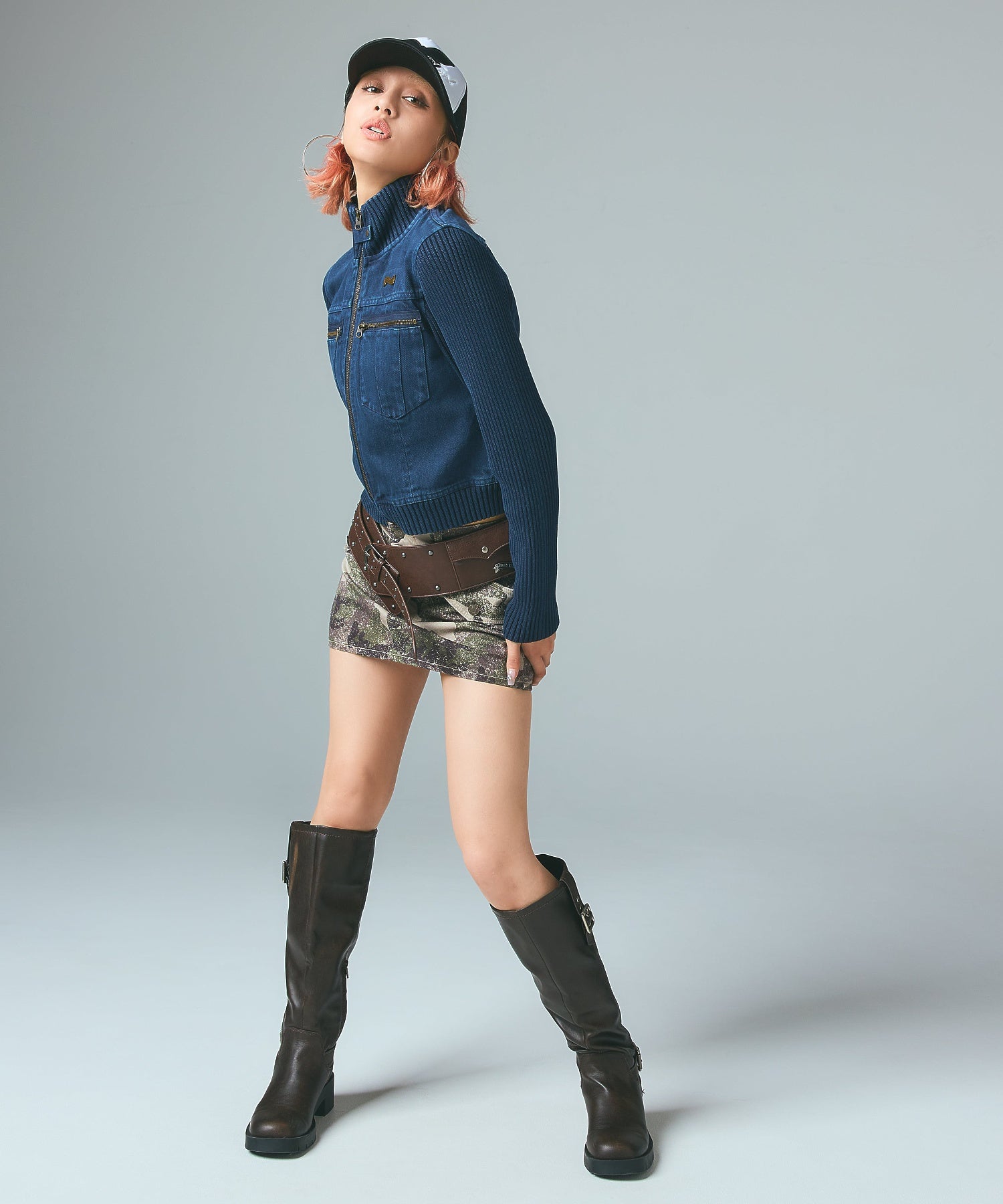 BUTTERFLY PATCH TRUCKER CAP