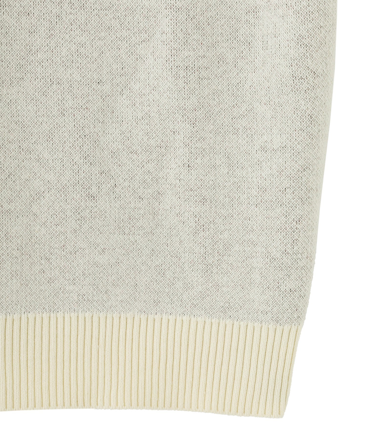 HEART LOGO JACQUARD KNIT TOP