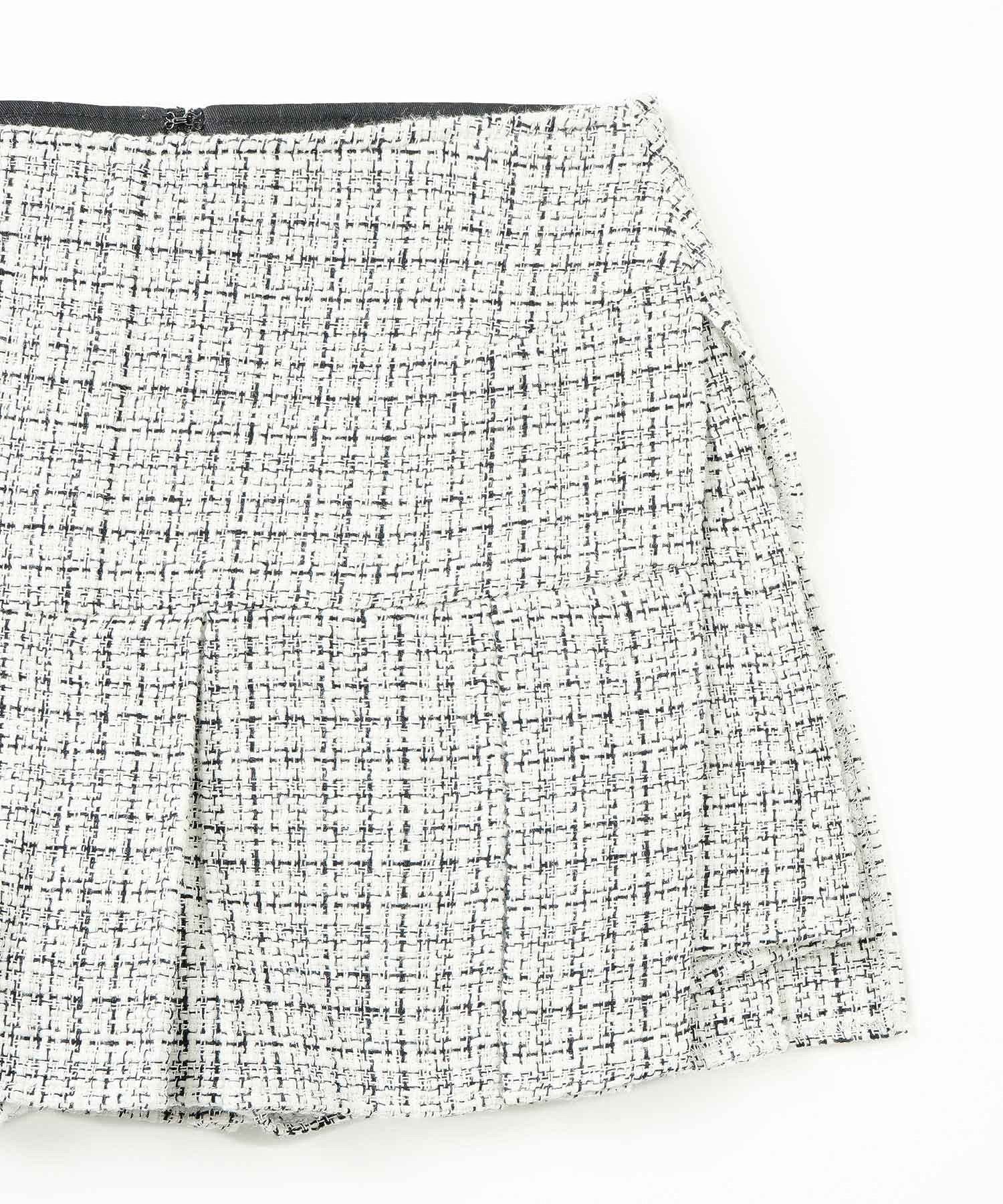 TWEED JERSEY SKORT X-girl