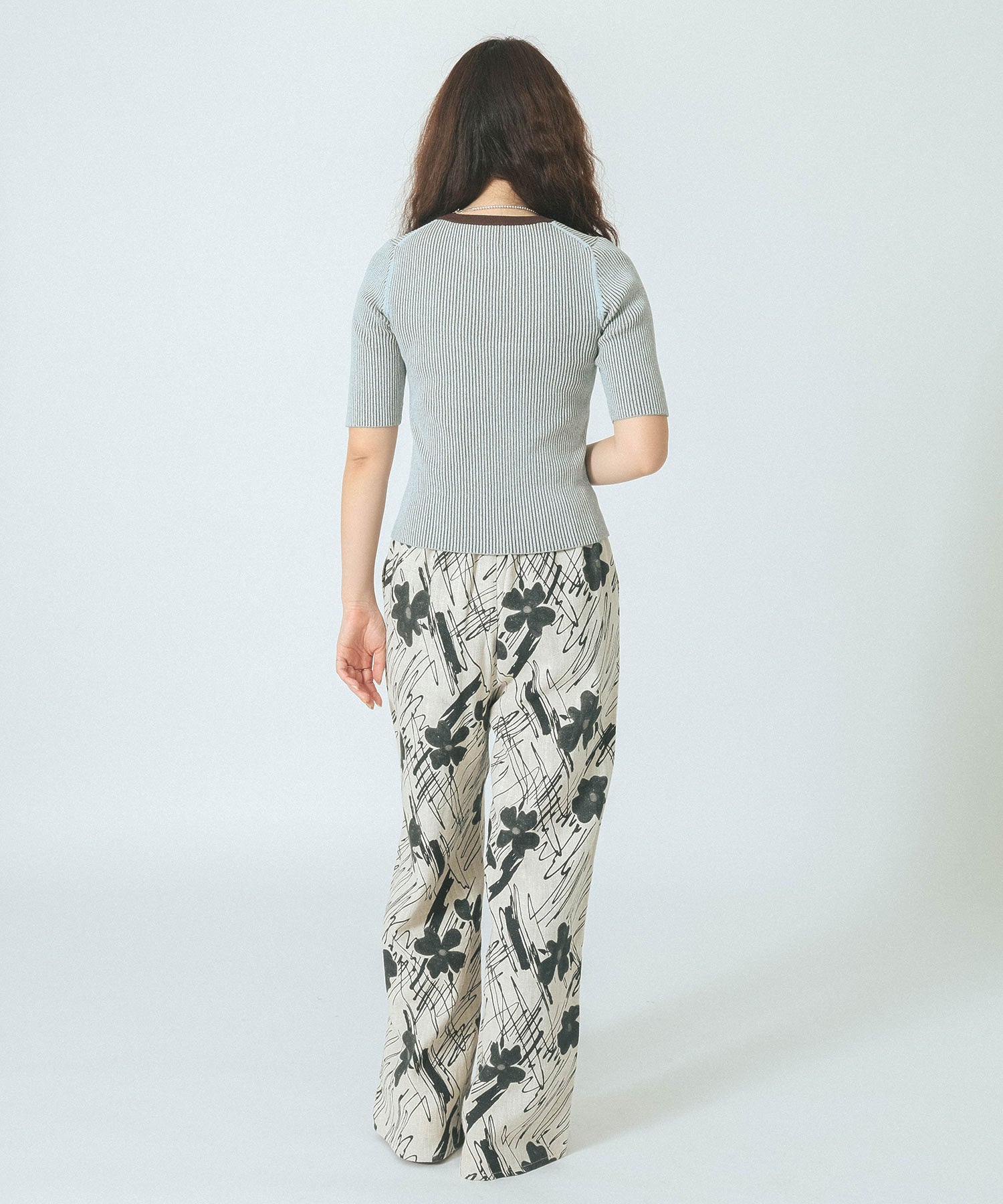 RIB KNIT PULLOVER