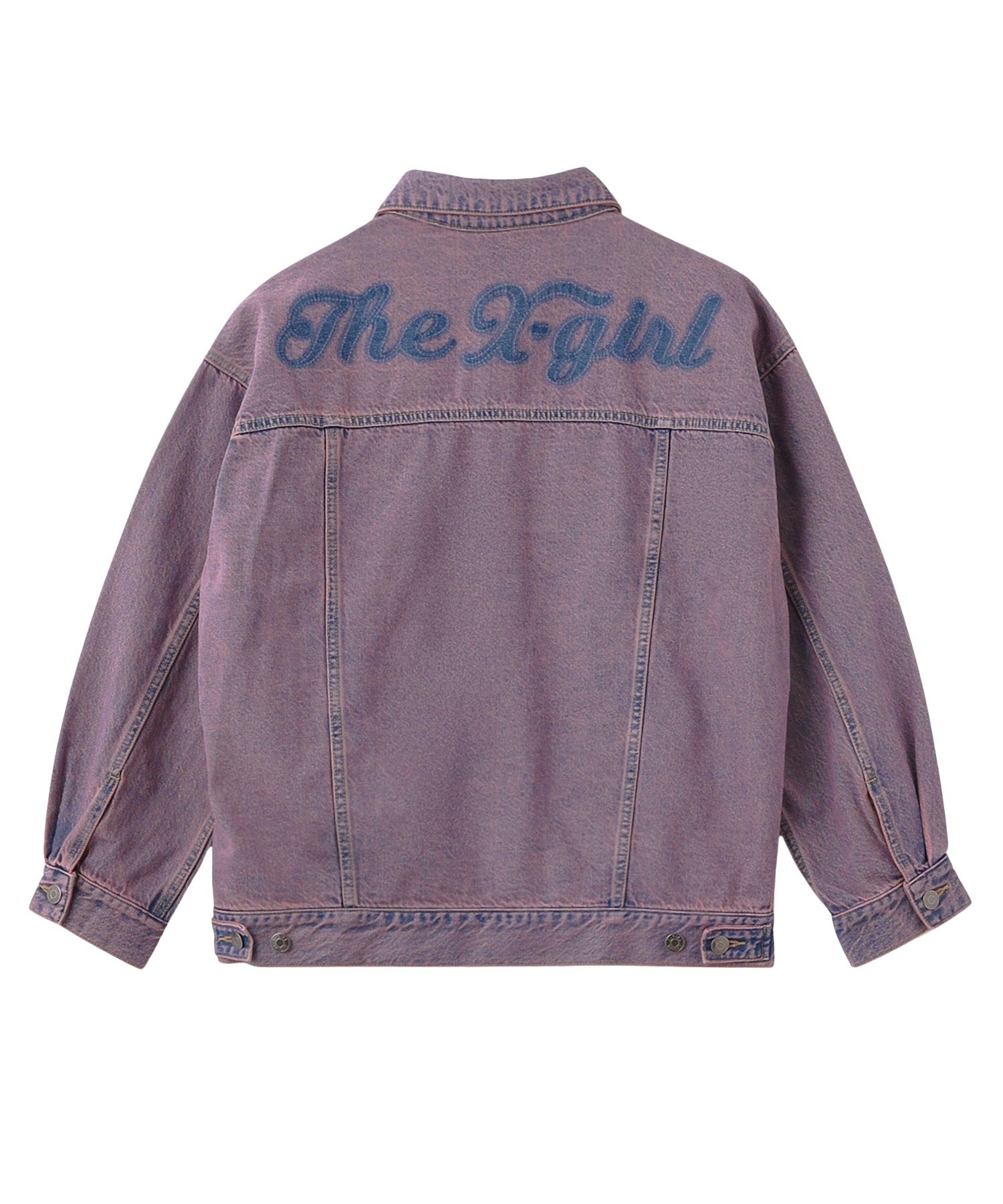 CURSIVE LOGO DENIM JACKET