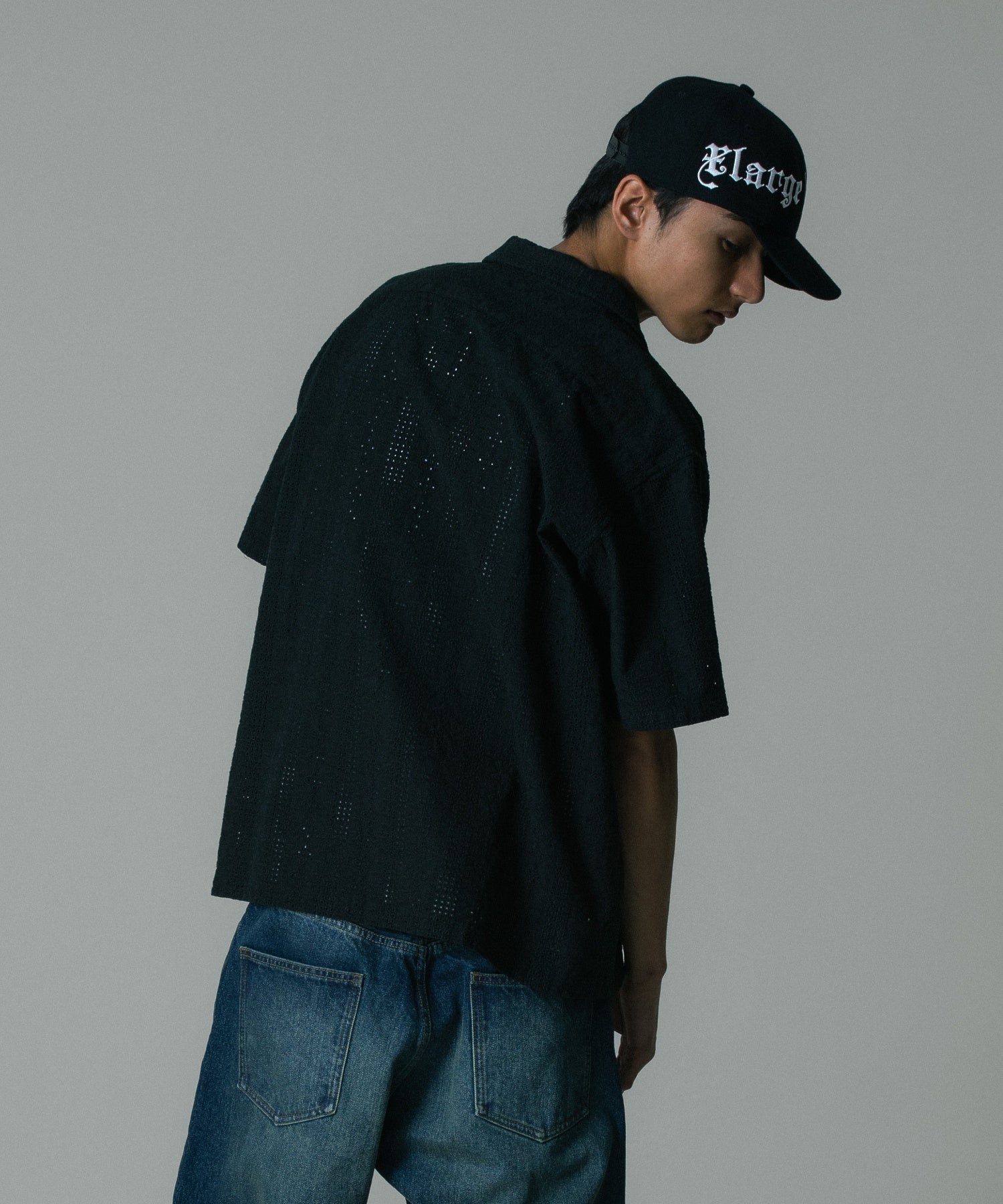 S/S LACE SHIRT