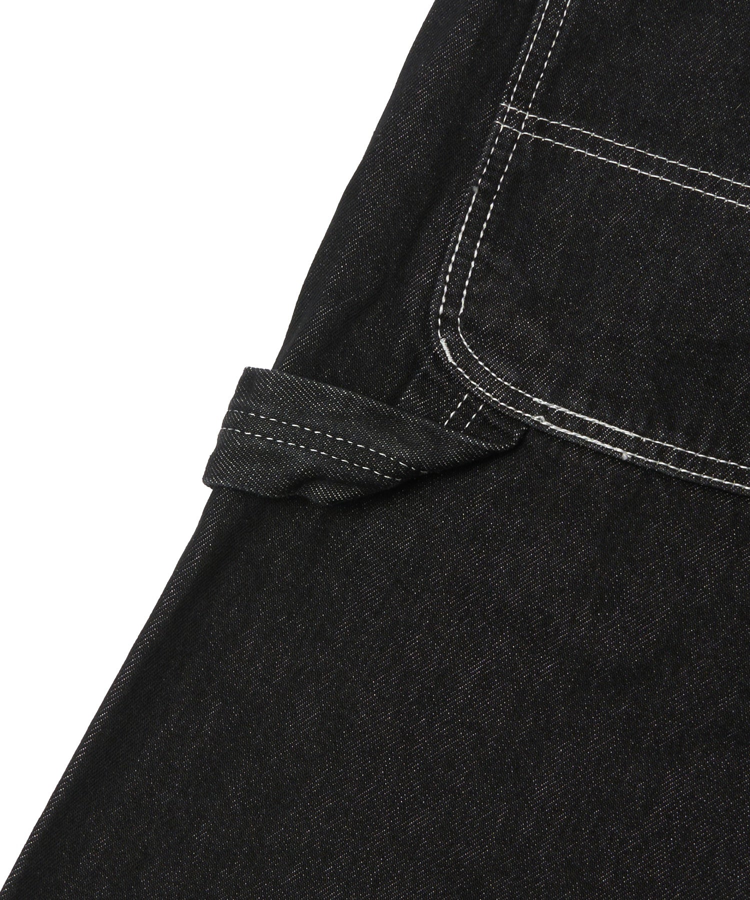 DOUBLE KNEE DENIM SHORT PANTS