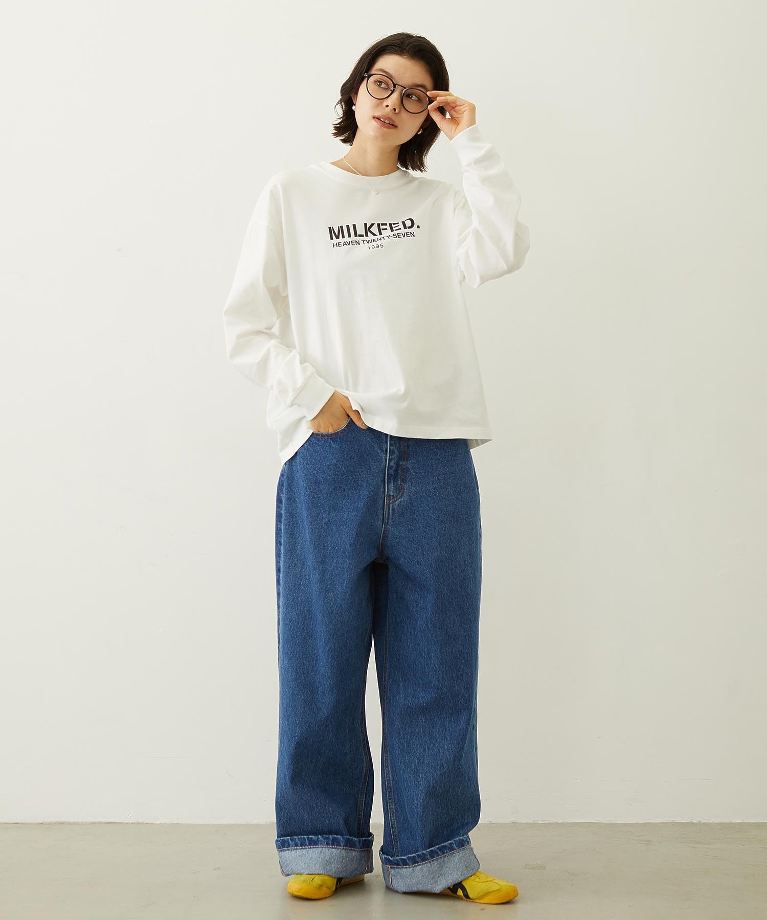 BOYFRIEND LOOSE DENIM PANTS