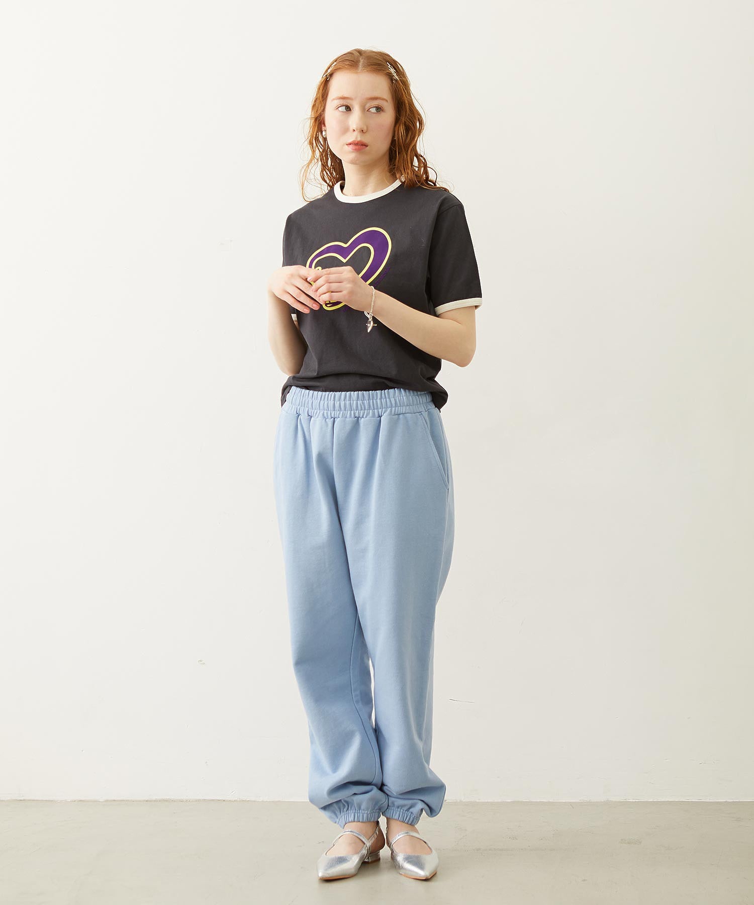 HEART POCKET SWEATPANTS