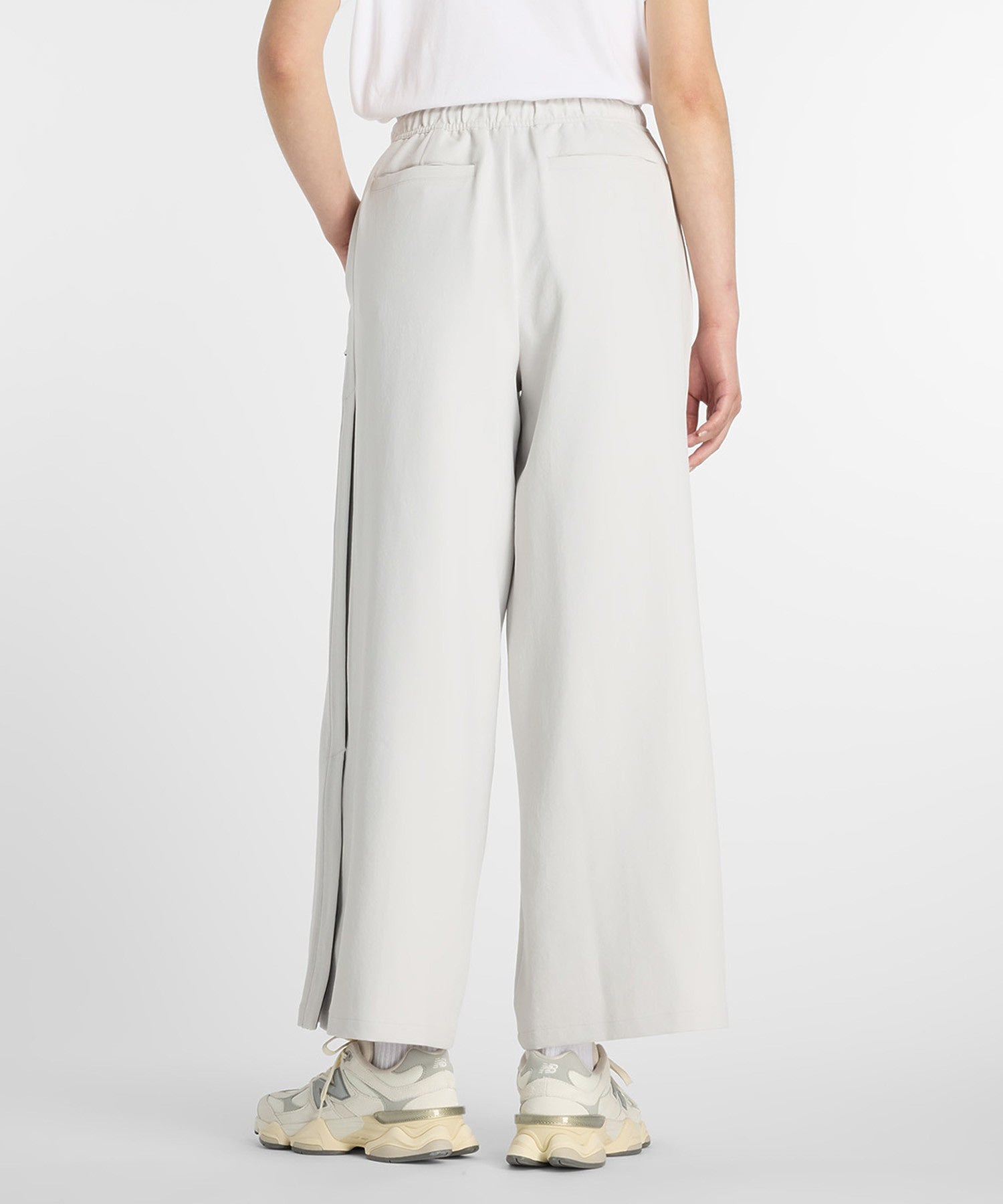 NEW BALANCE/ニューバランス/W NB Grey SIDE SNAP PANT WB61Y2ZJ