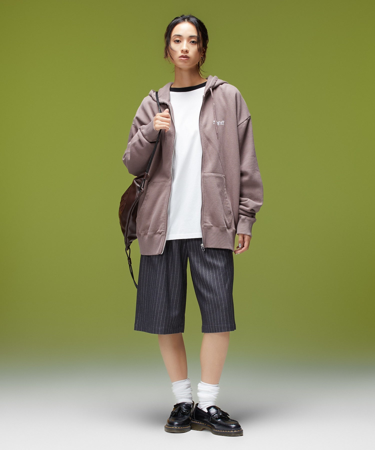 CIRCLE FACE LOGO B/B BIG TEE