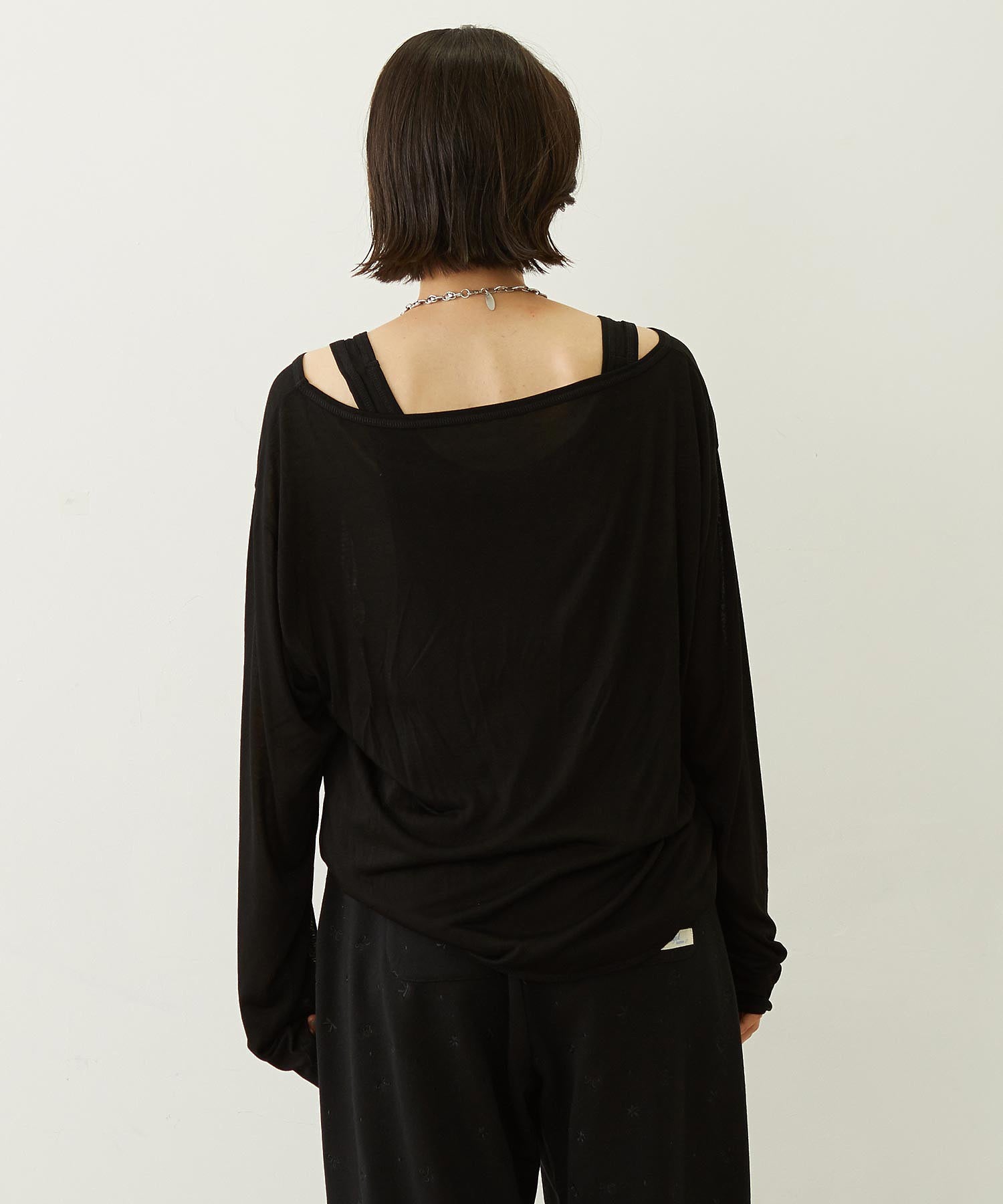 LAYERED LOOK L/S TOP