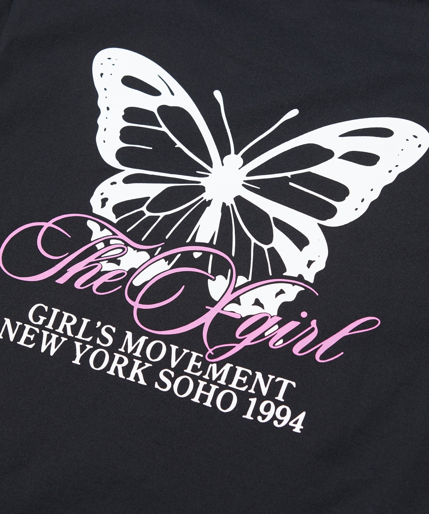BUTTERFLY AND LOGO S/S TEE