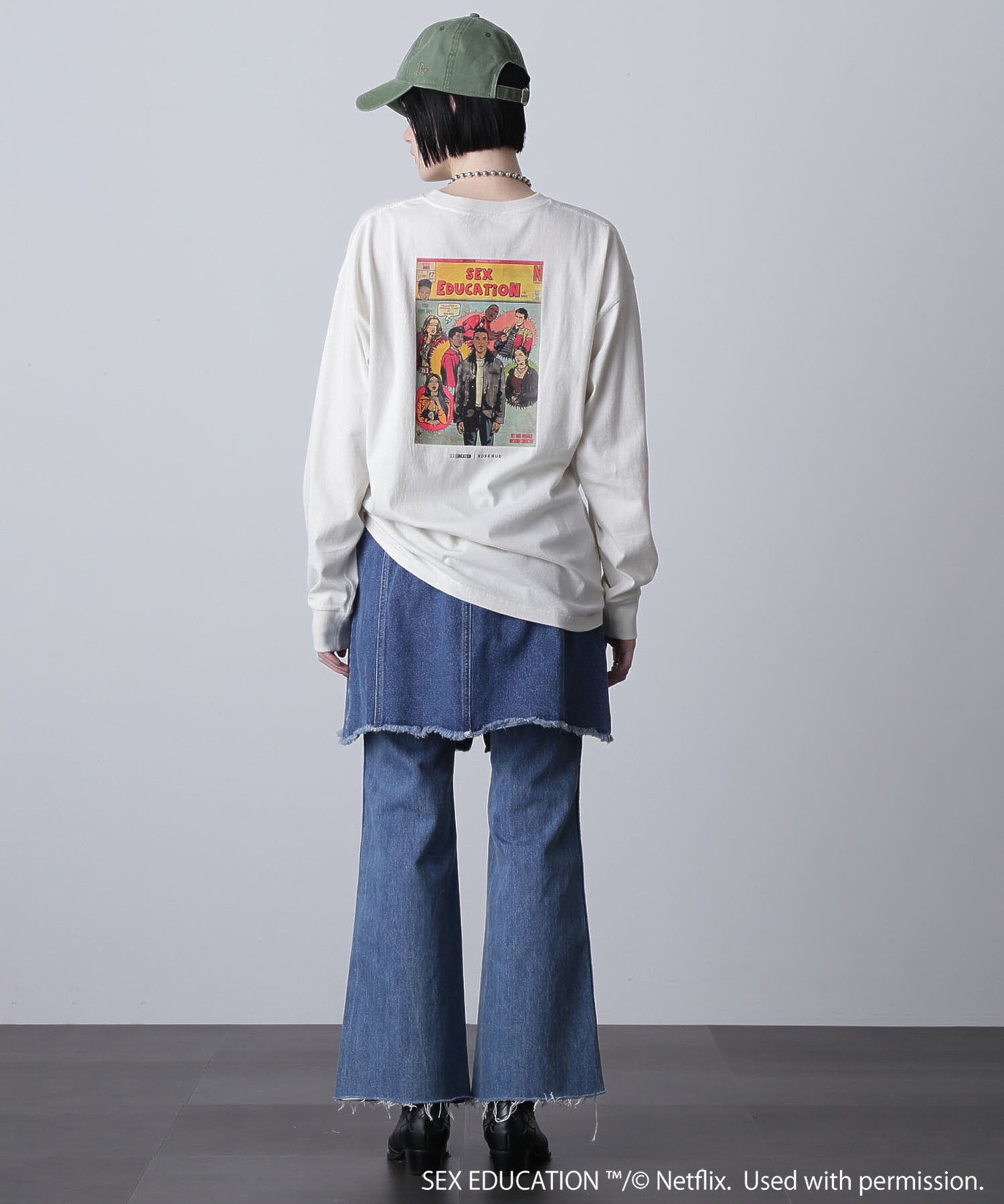Netflix Series ‘SEX EDUCATION’ × ROSE BUD/AMERICAN COMIC TEE