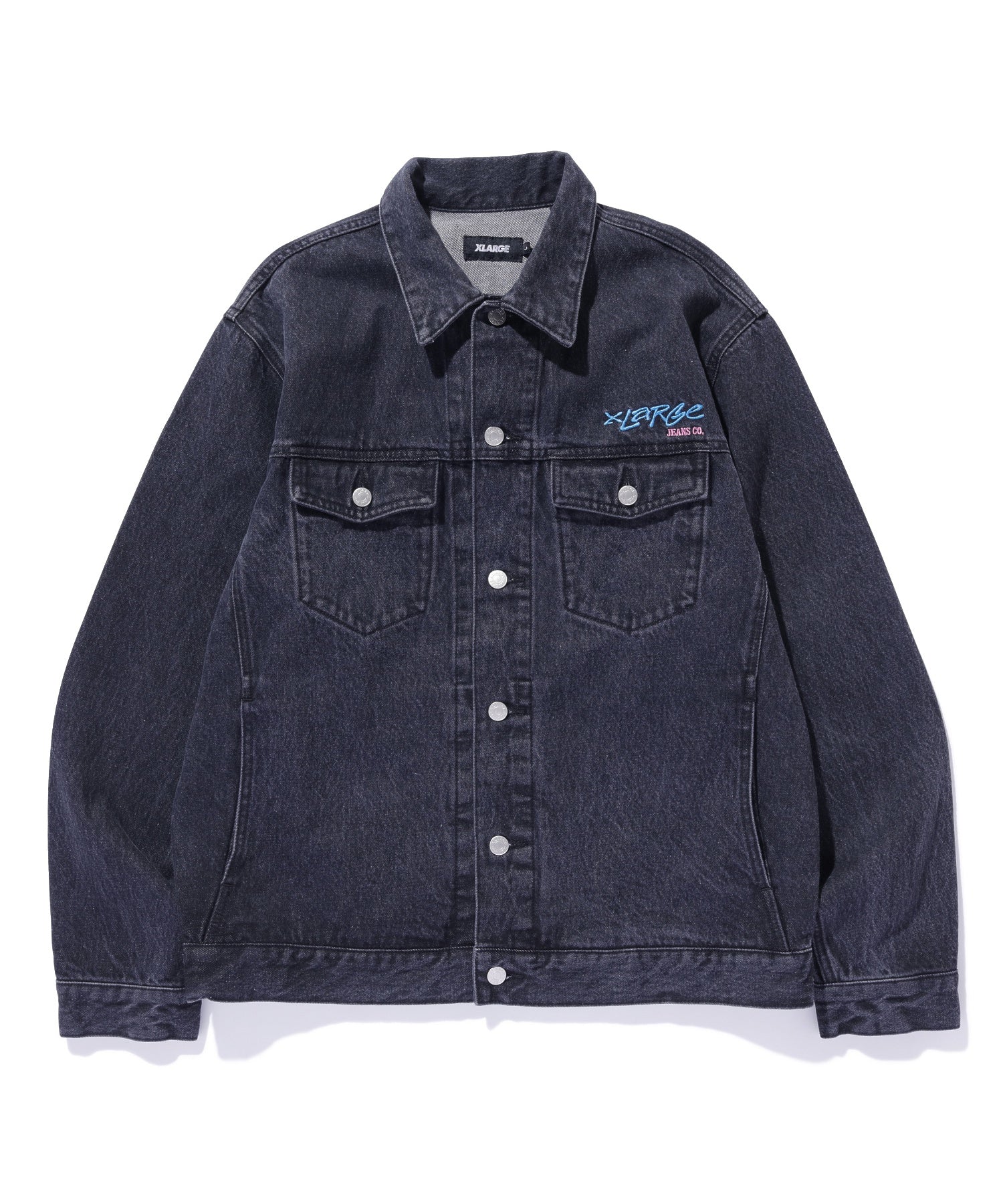 SIDE CUTTING DENIM JACKET