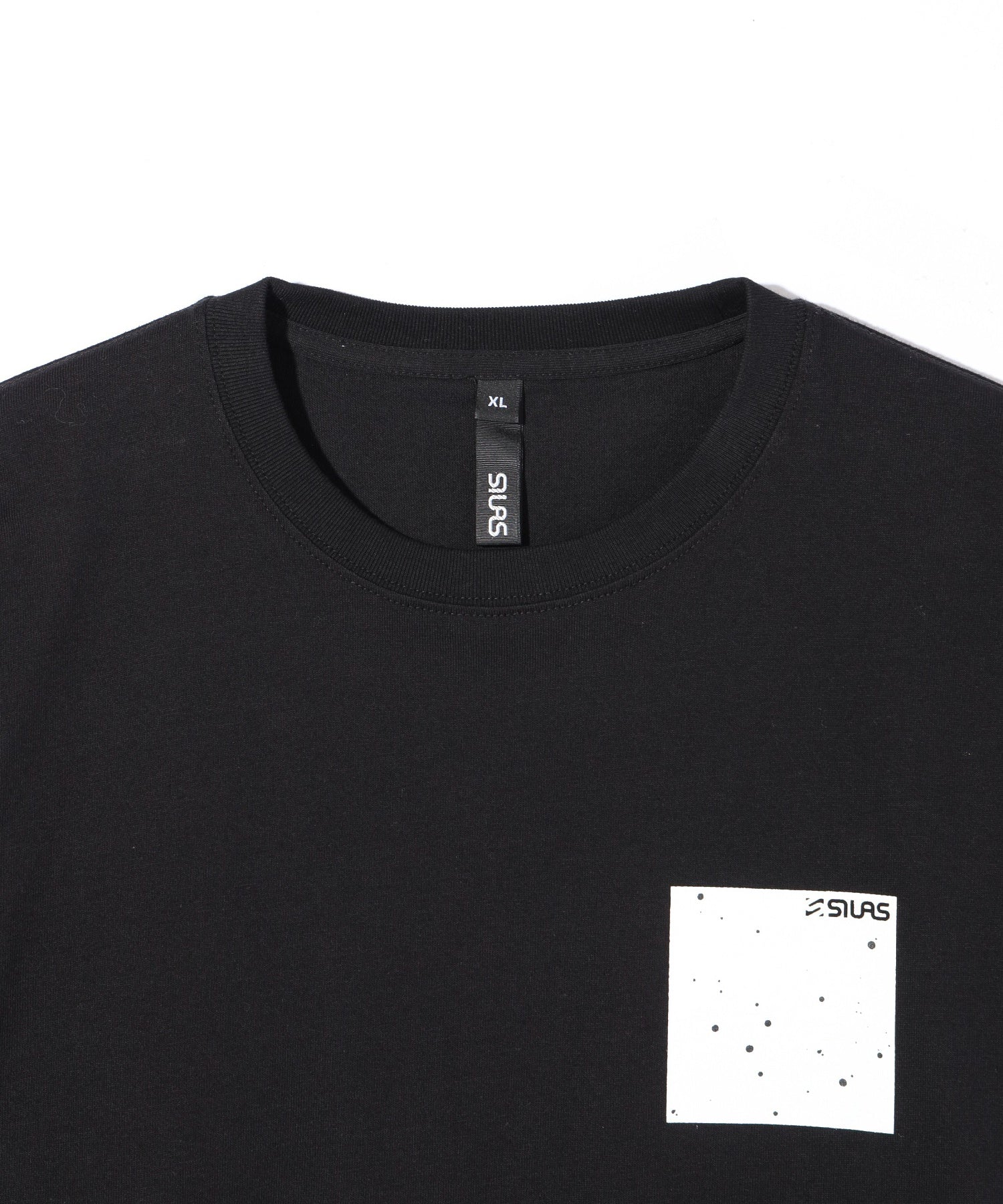 SPUTTERING SQUARE LOGO PRINT L/S TEE