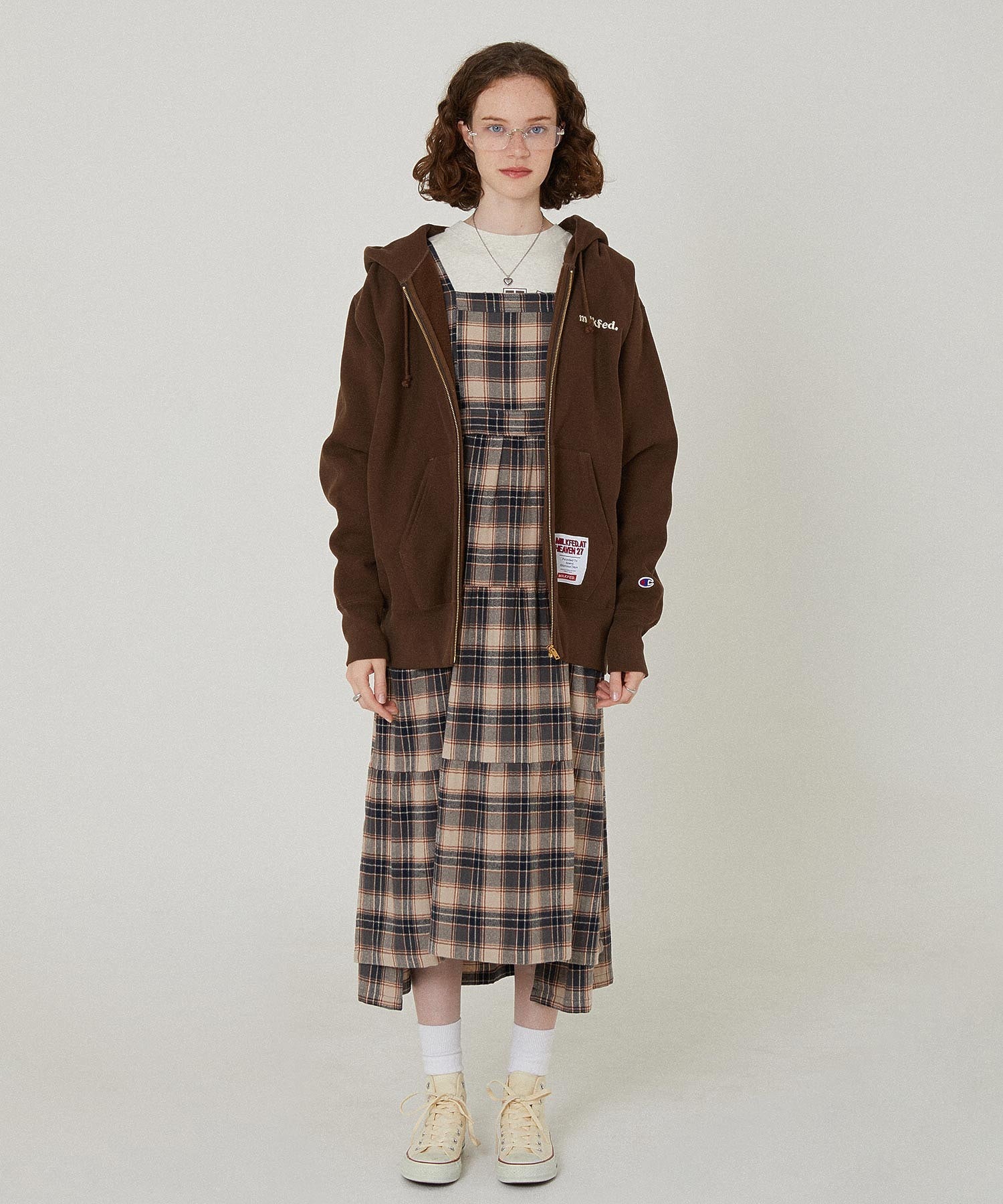 APRON TIERED DRESS