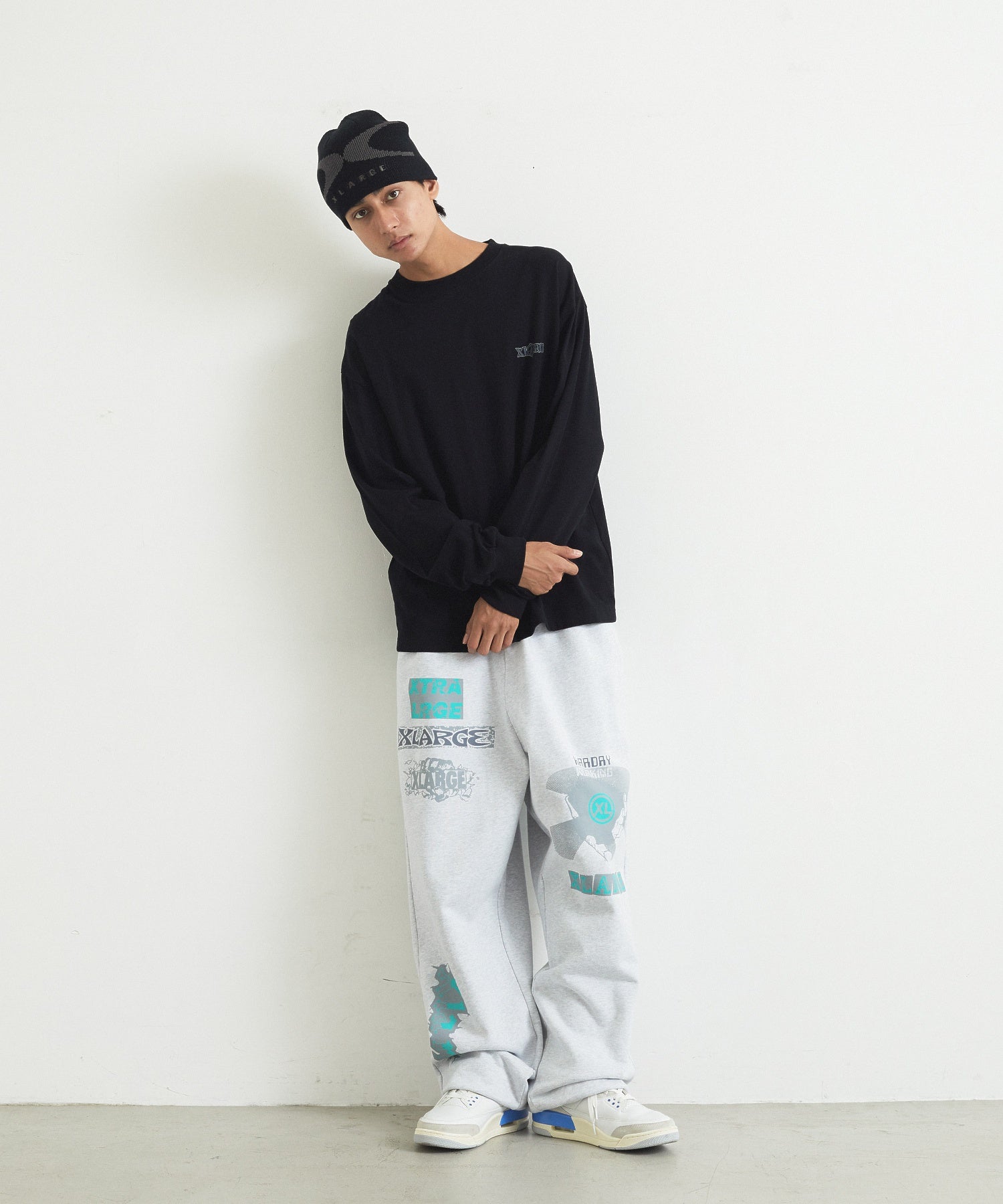 MULTI LOGO SWEATPANTS