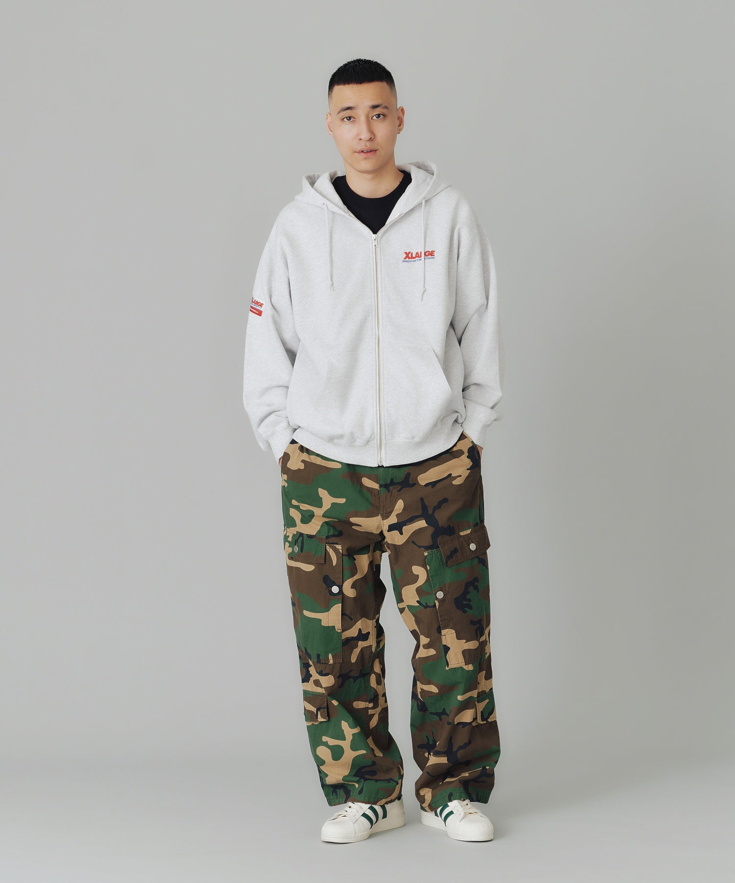 BAY AREA ZIP UP HOODED SWEATSHIRT