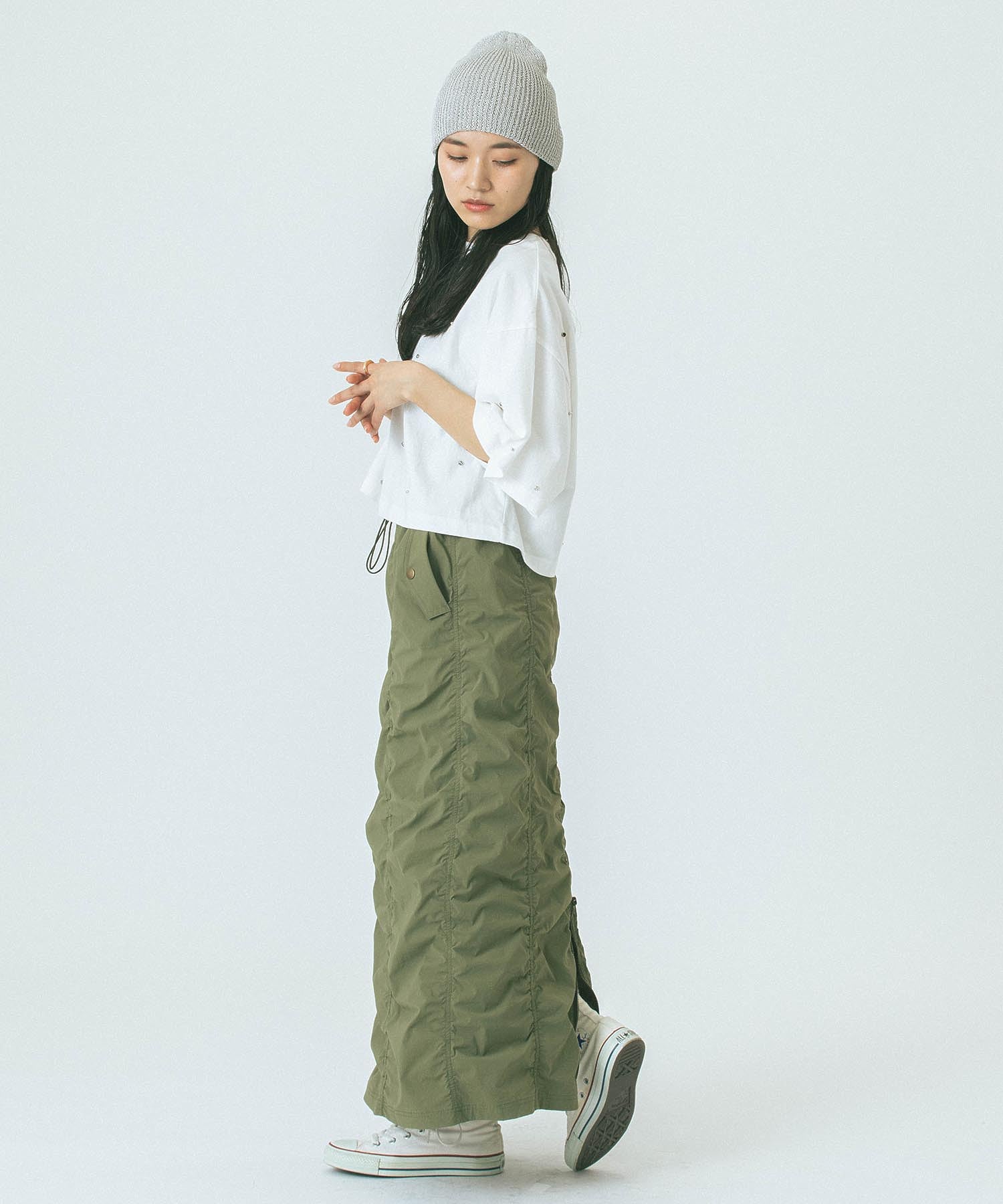 model:167cm 着用サイズ:ONE SIZE