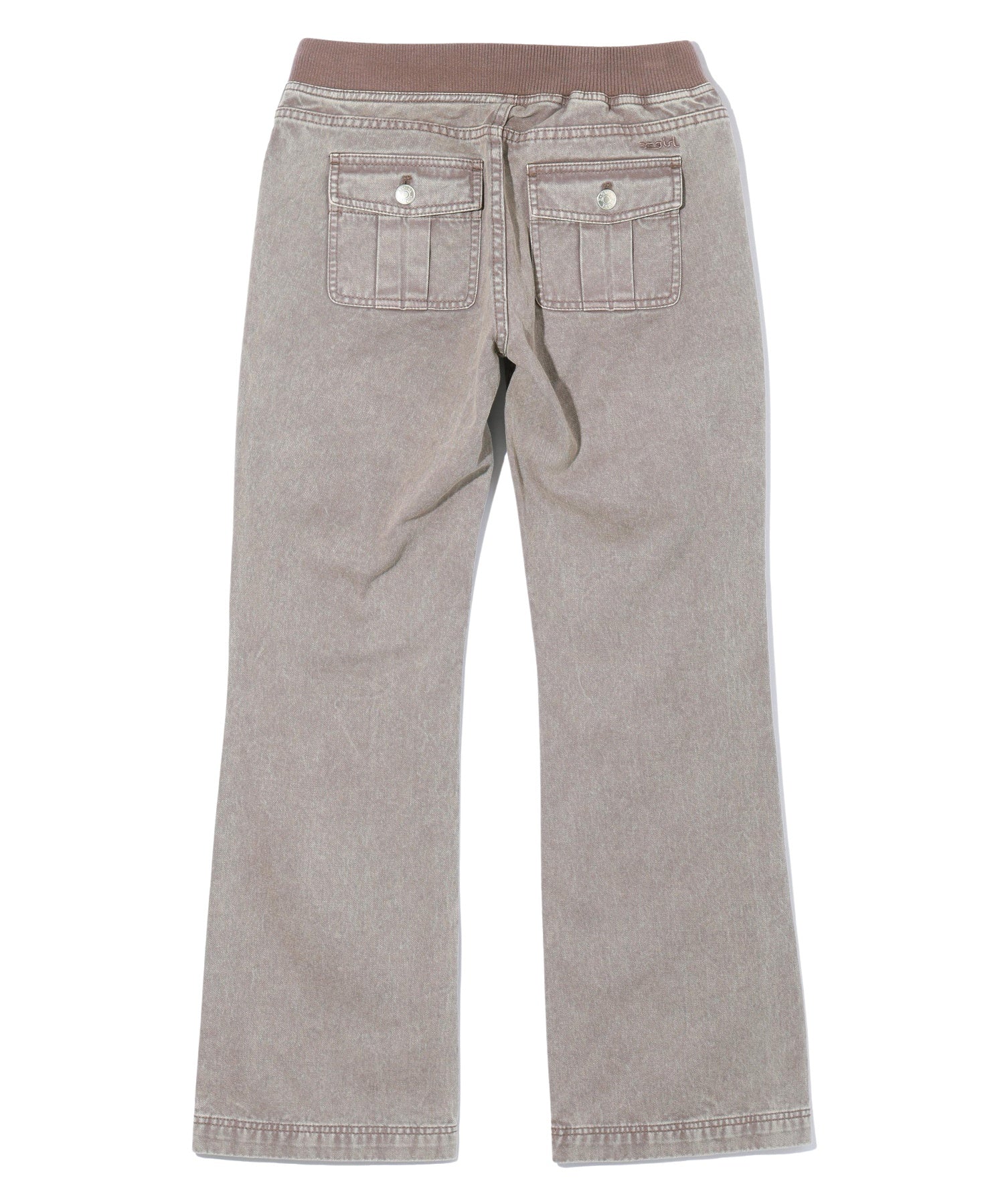 LOW RISE FLARE EASY PANTS