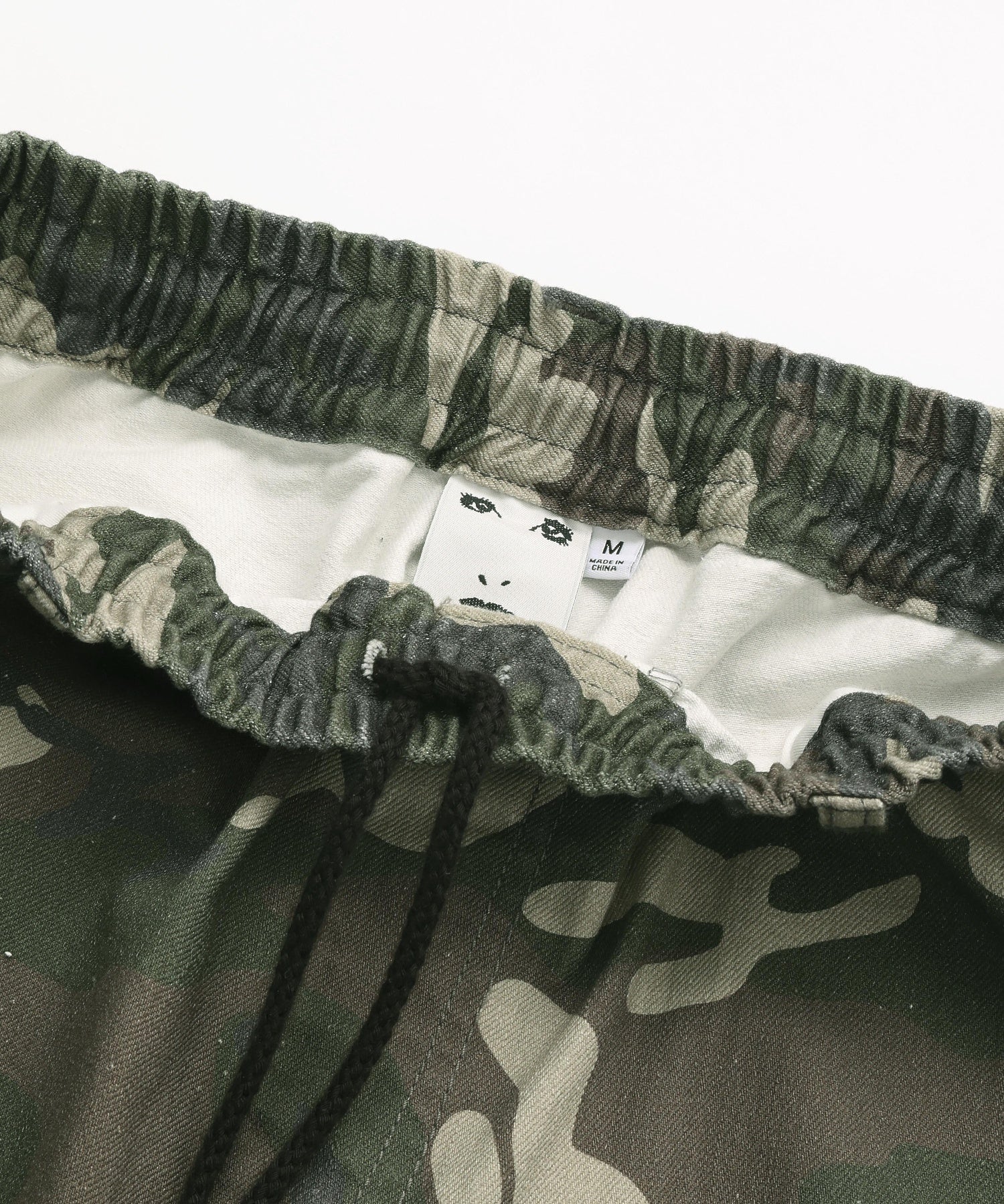 WASHED 2WAY WIDE LEG CARGO PANTS