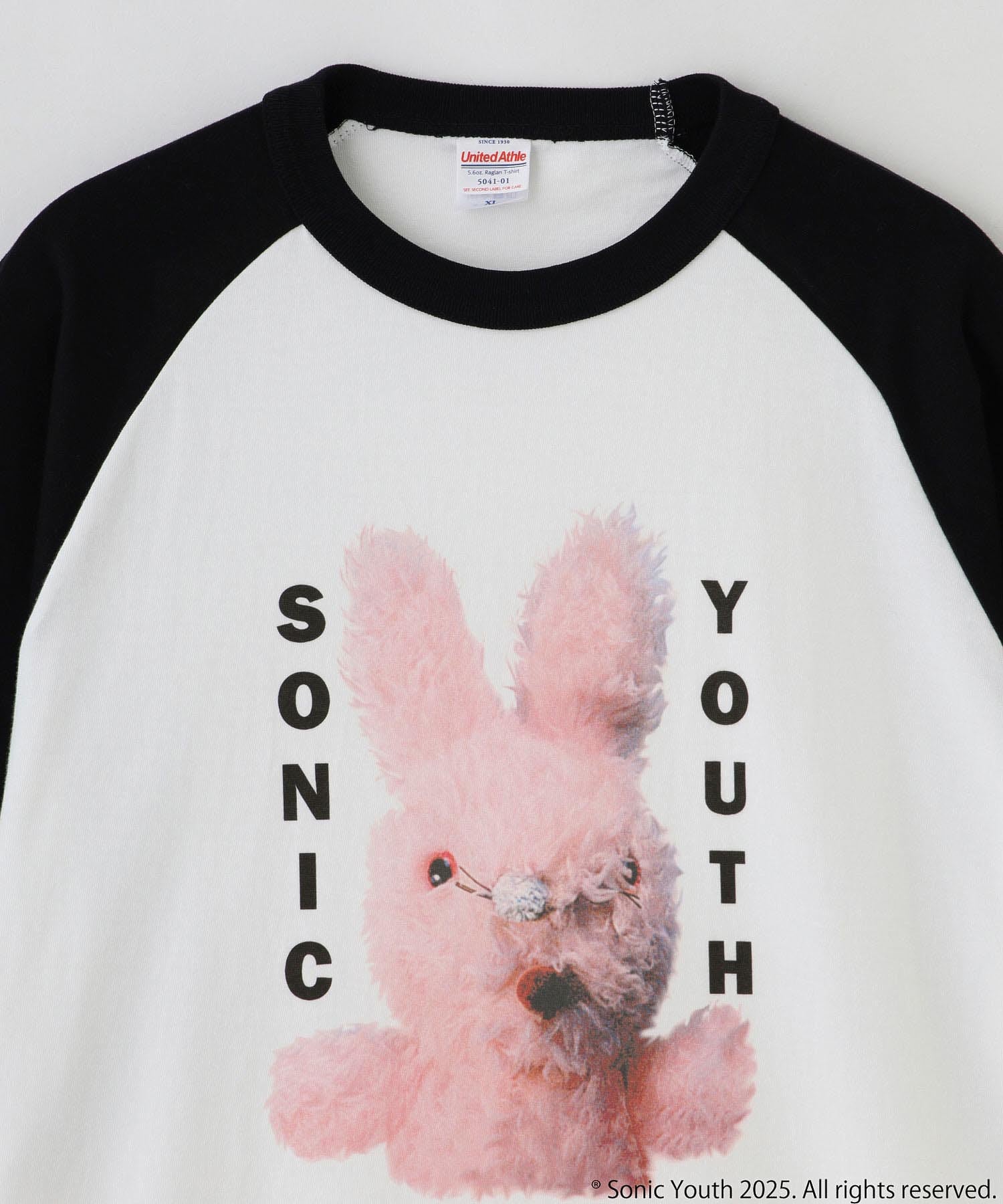 CREOLME/SONIC YOUTH RAGLAN TEE