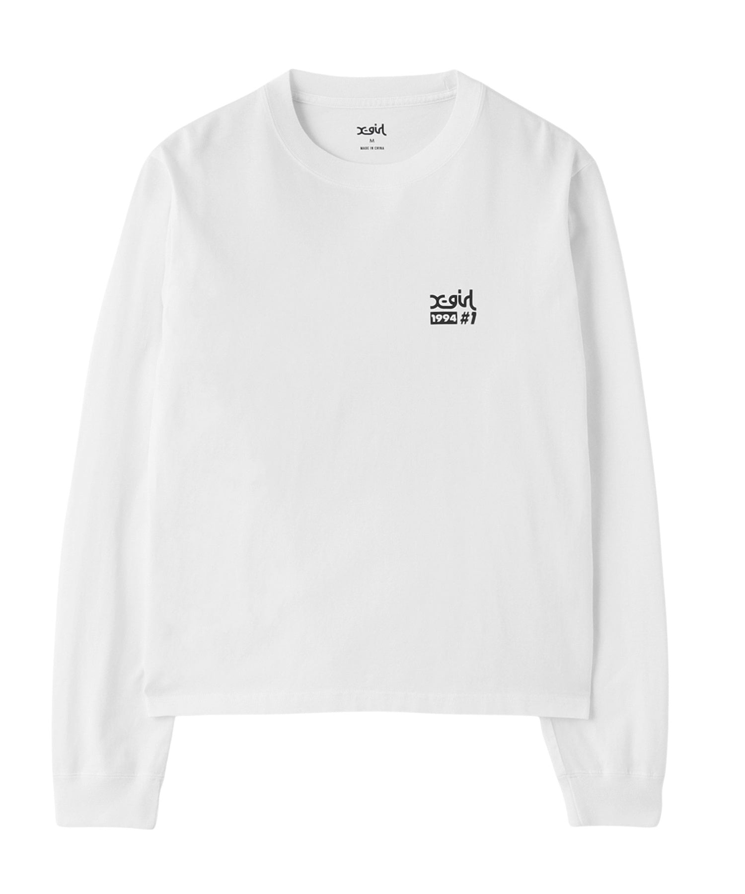 NUMBER ONE BOX LOGO L/S TEE
