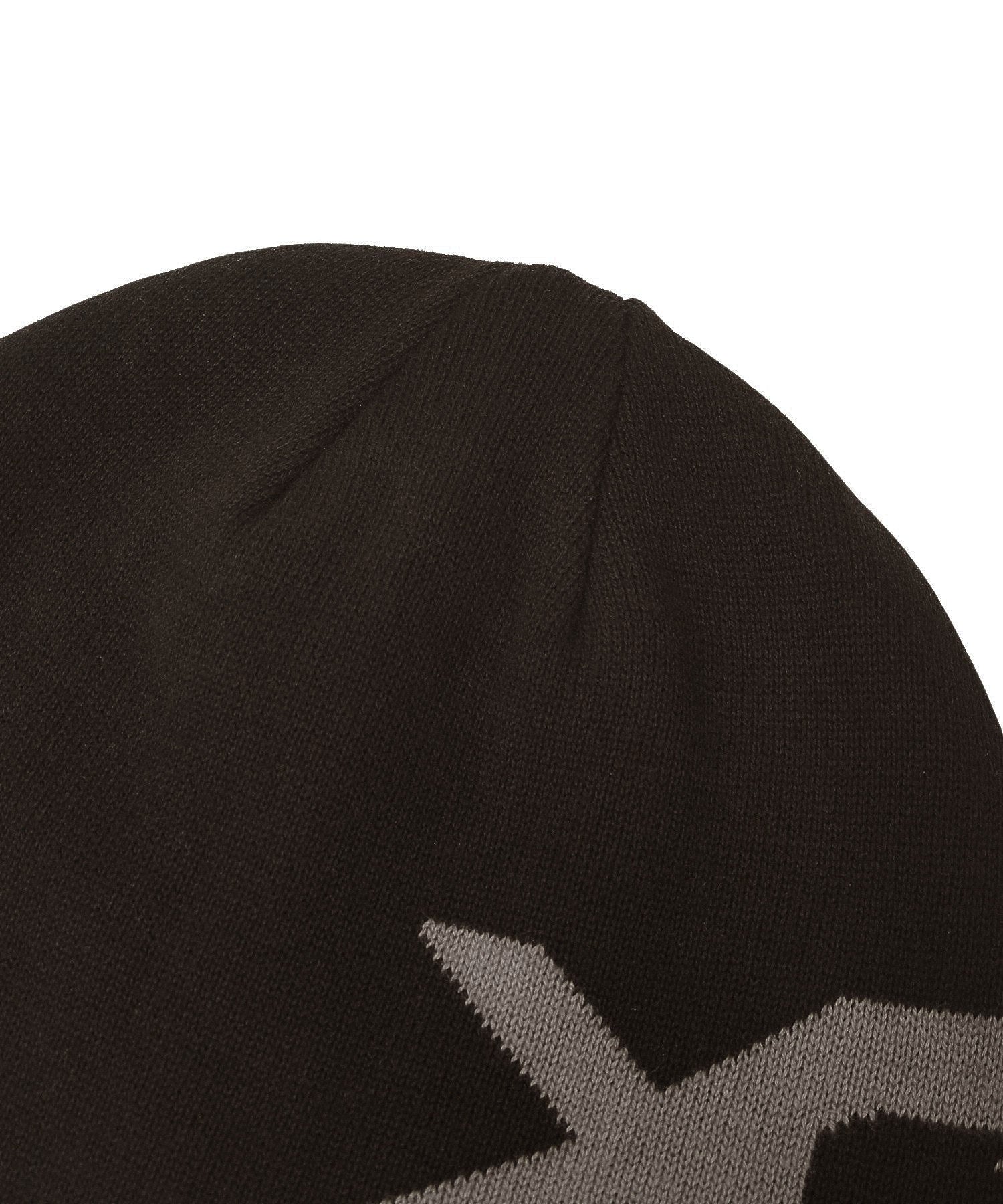 REVERSIBLE JACQUARD BEANIE