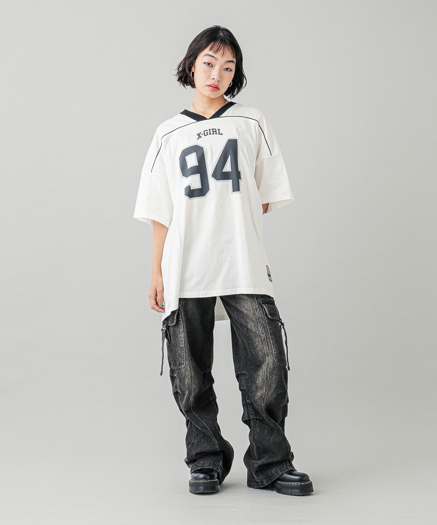 NUMBERING S/S BIG TEE DRESS