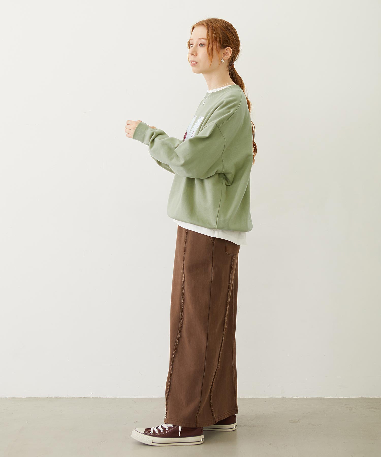 M.FEDDY EMBLEM SWEAT TOP