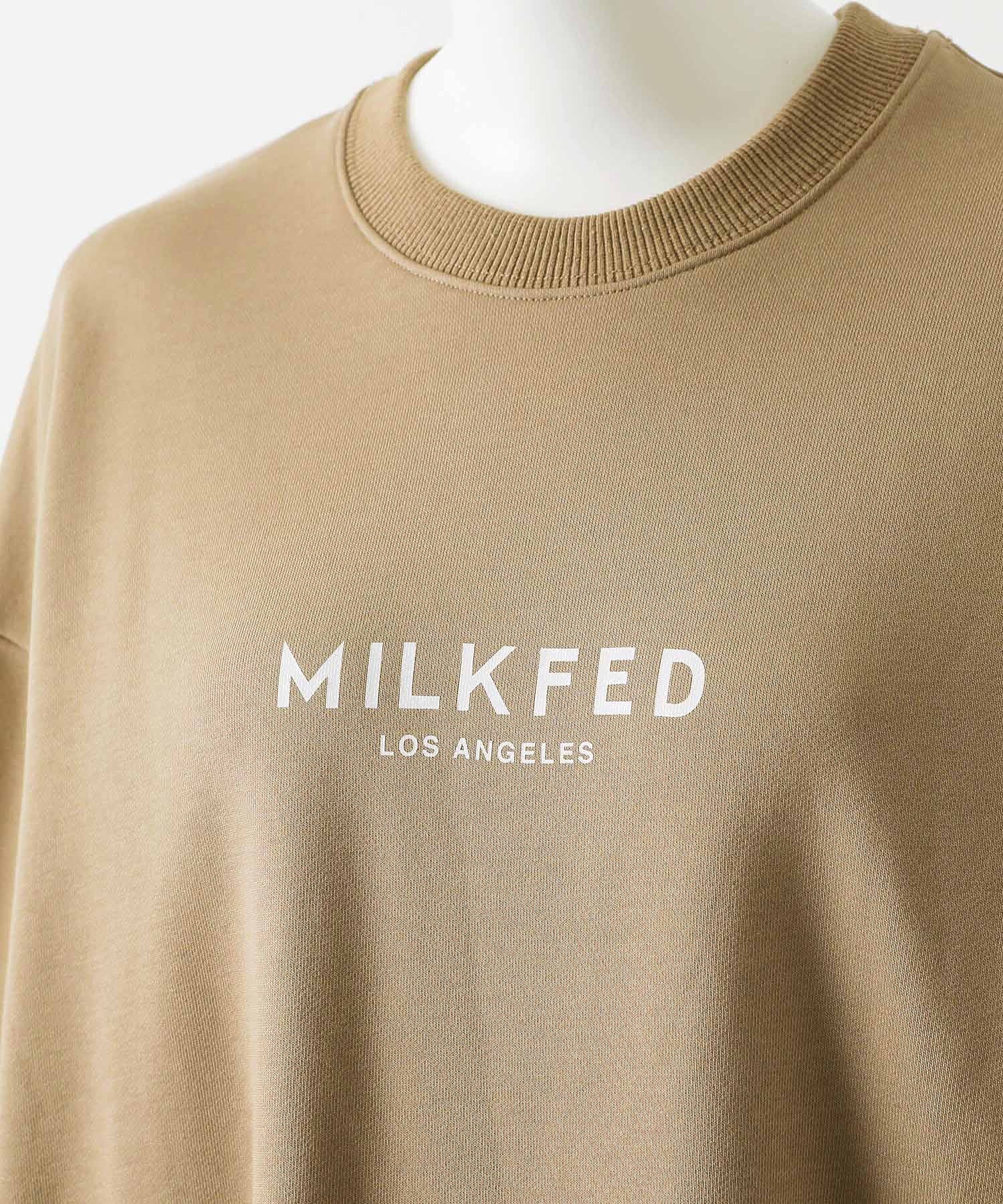 BICOLOR SWEAT TOP MILKFED.