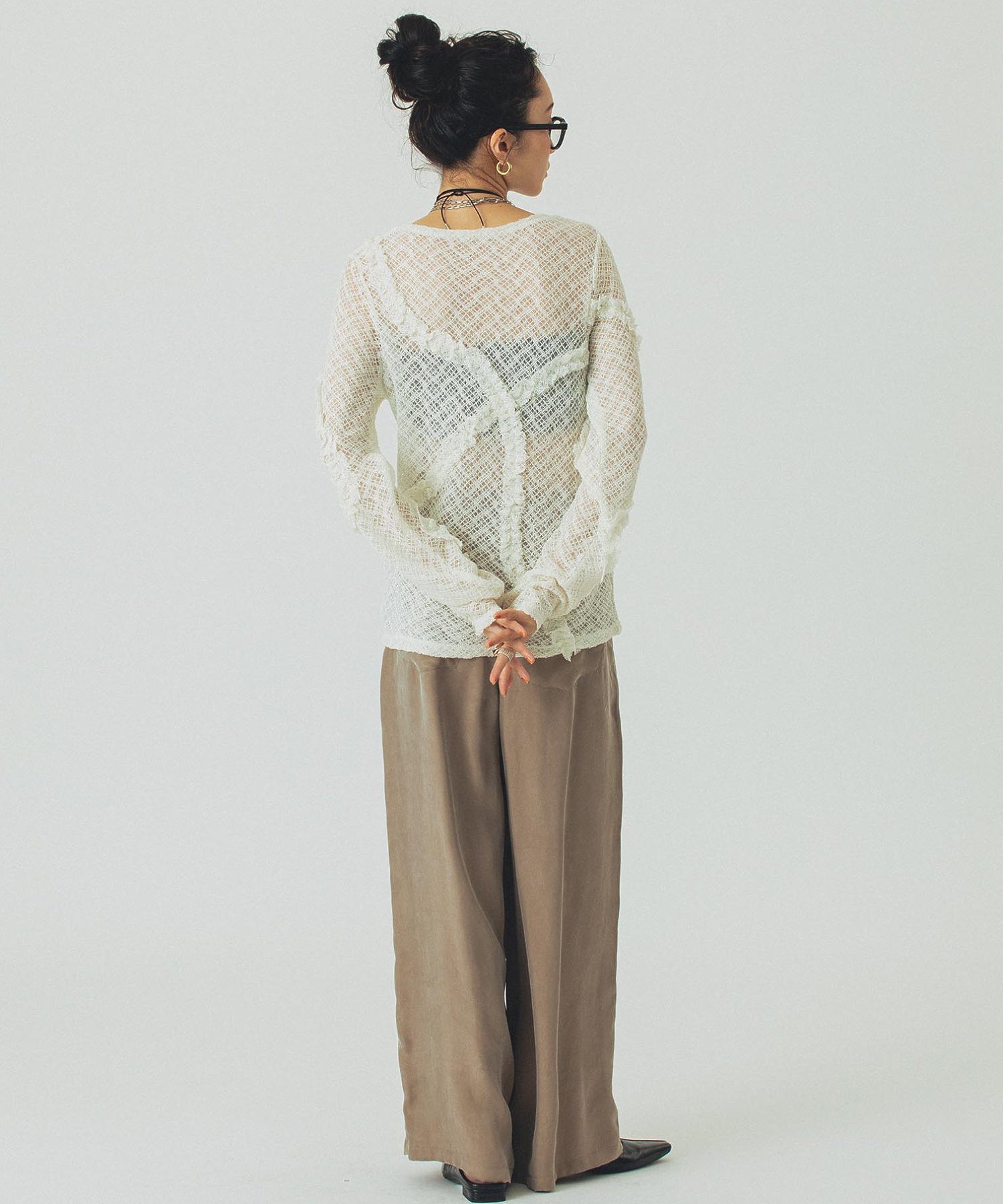 model:161cm 着用サイズ:ONE SIZE