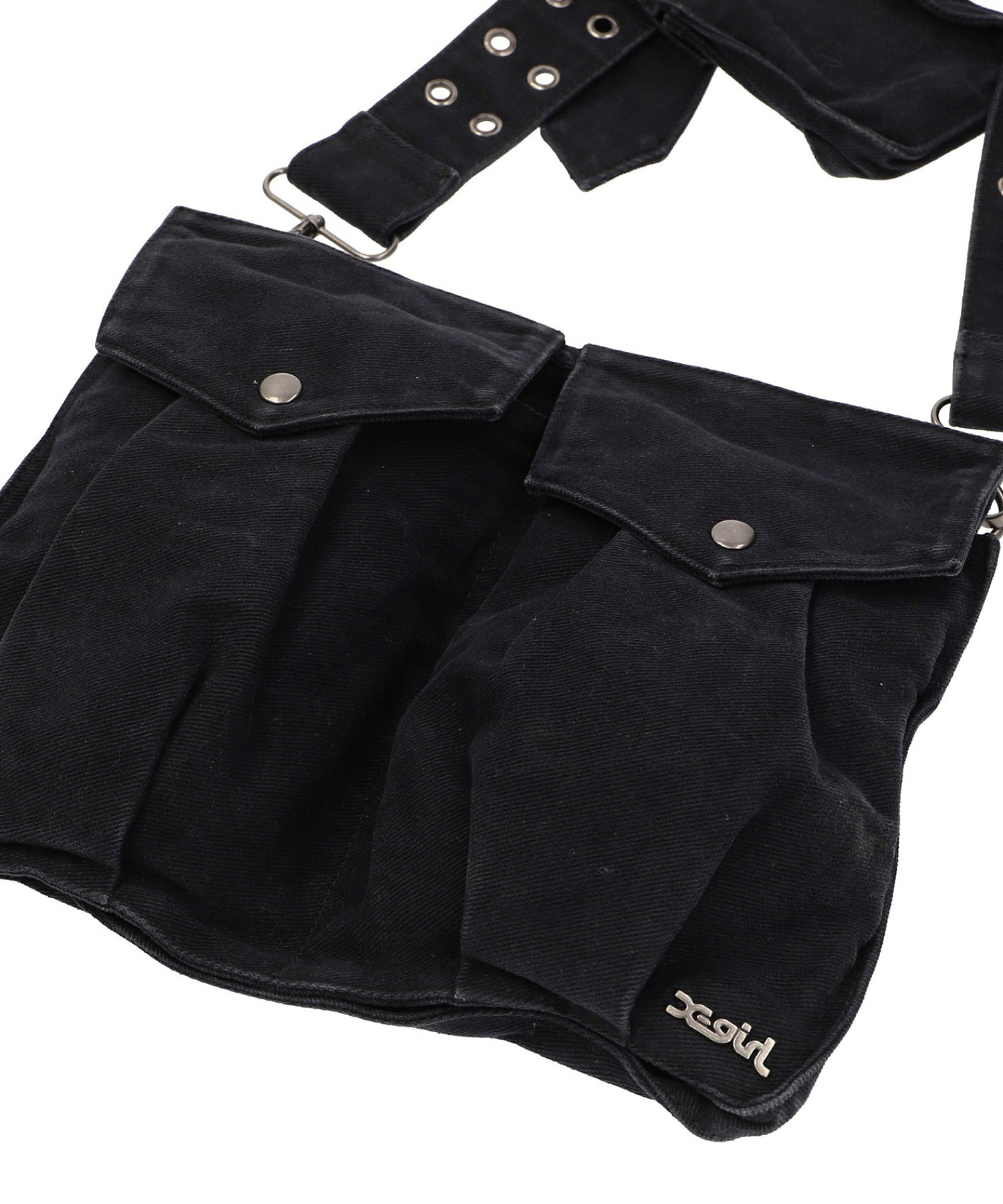 EYELET BELT 2WAY BAG