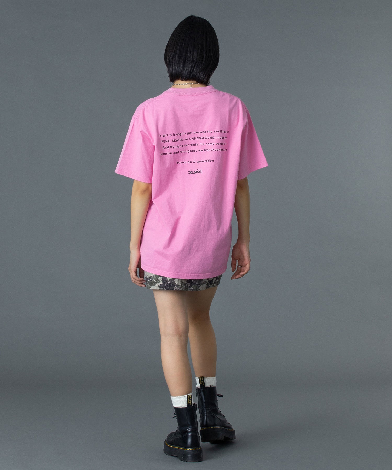 FACE AND WORDS POCKET S/S TEE