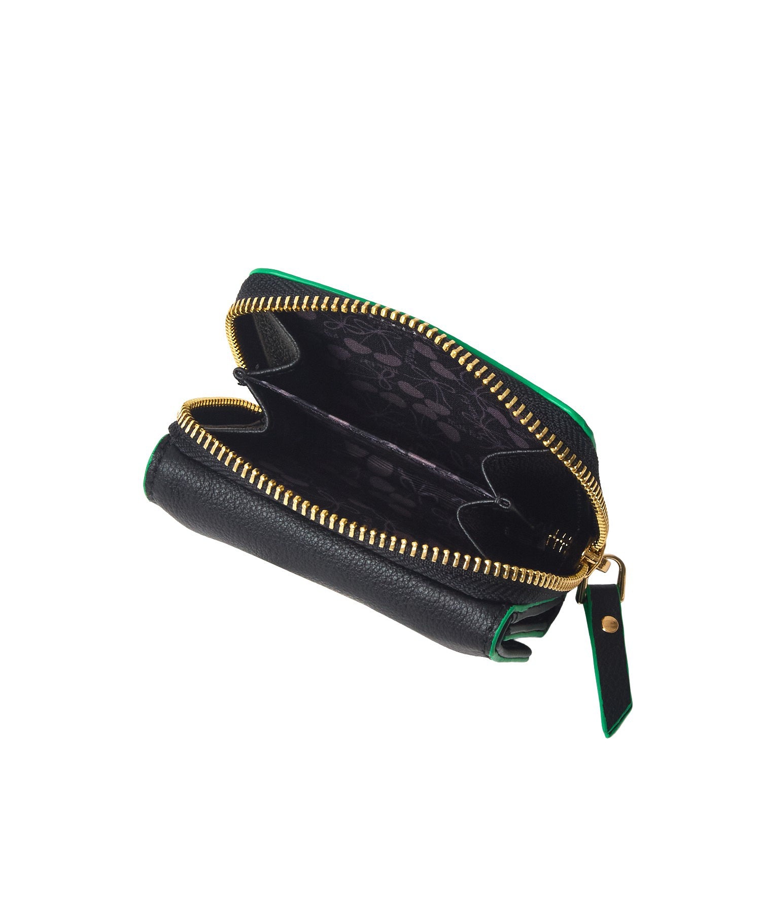 LOGO TRIFOLD LEATHER WALLET