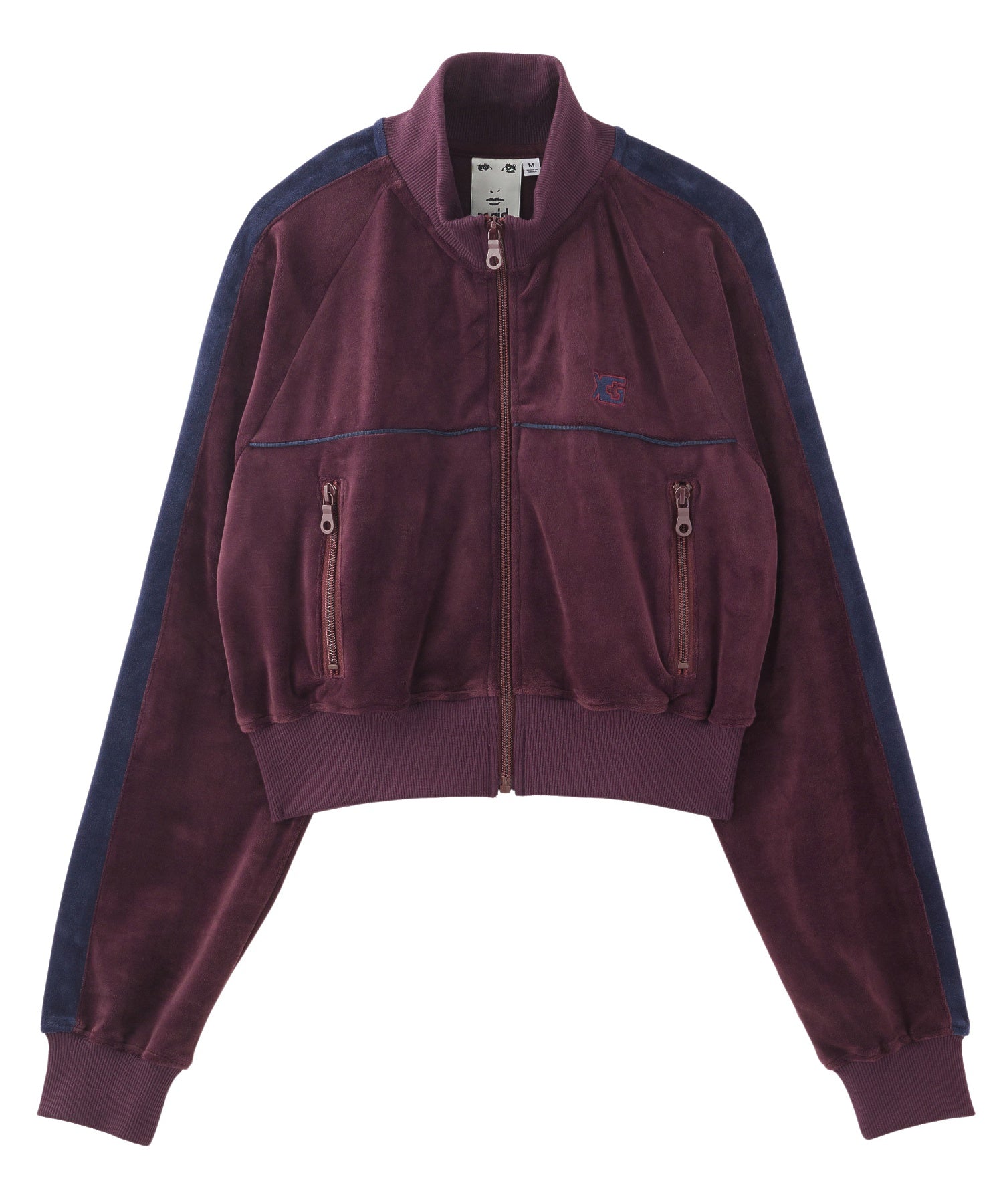 VELOUR COMPACT TRACK JACKET