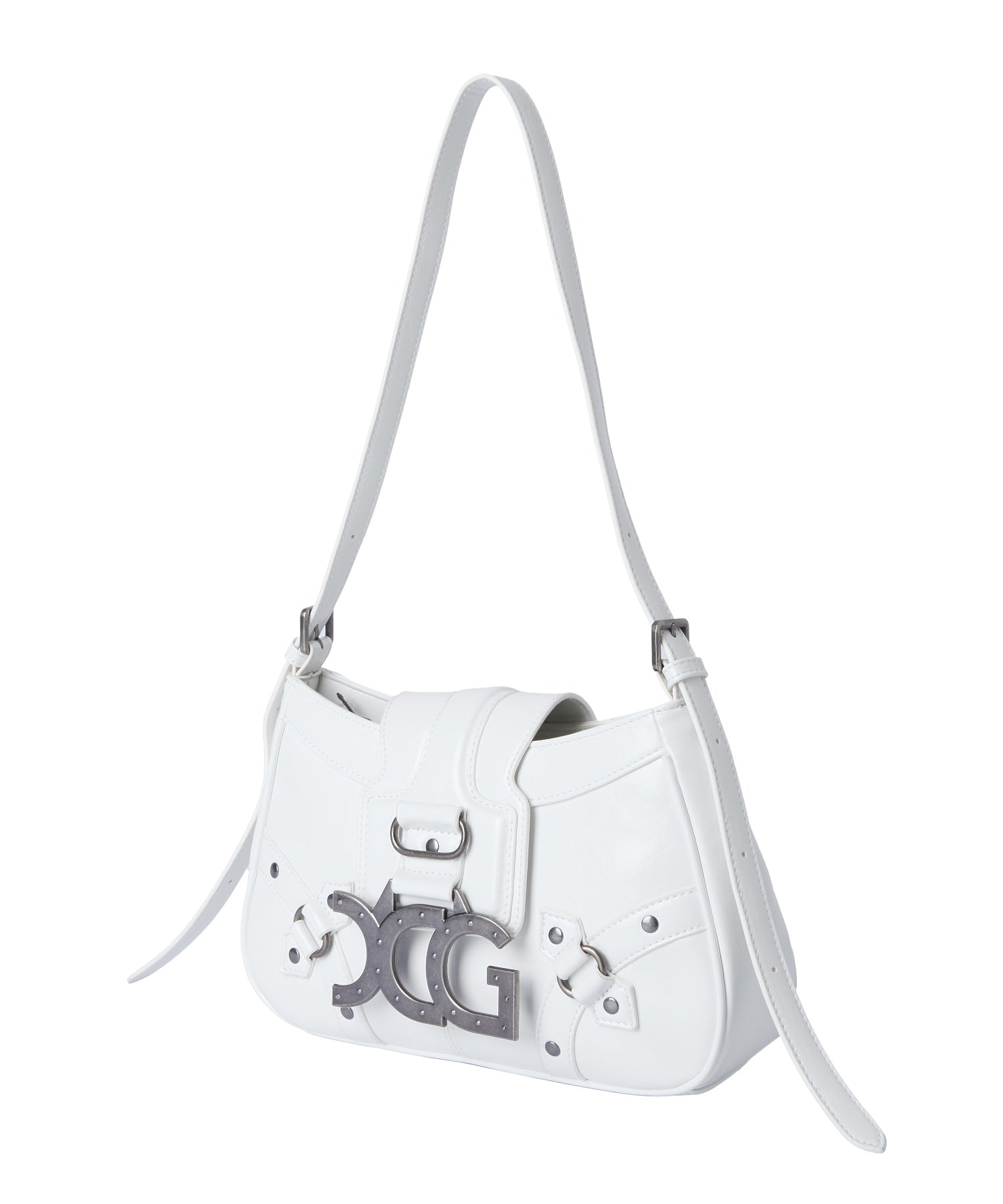 XG LOGO PLATE SHOULDER BAG