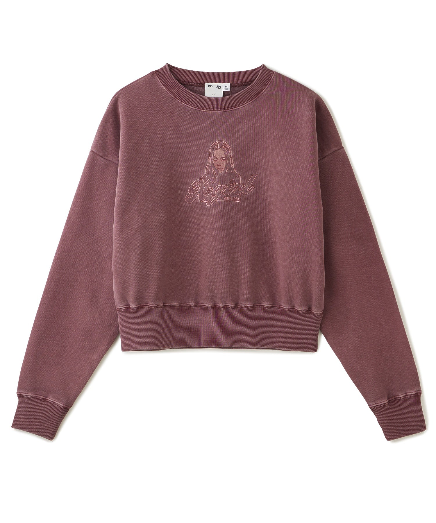 FACE PIGMENT DYED COMPACT SWEAT TOP