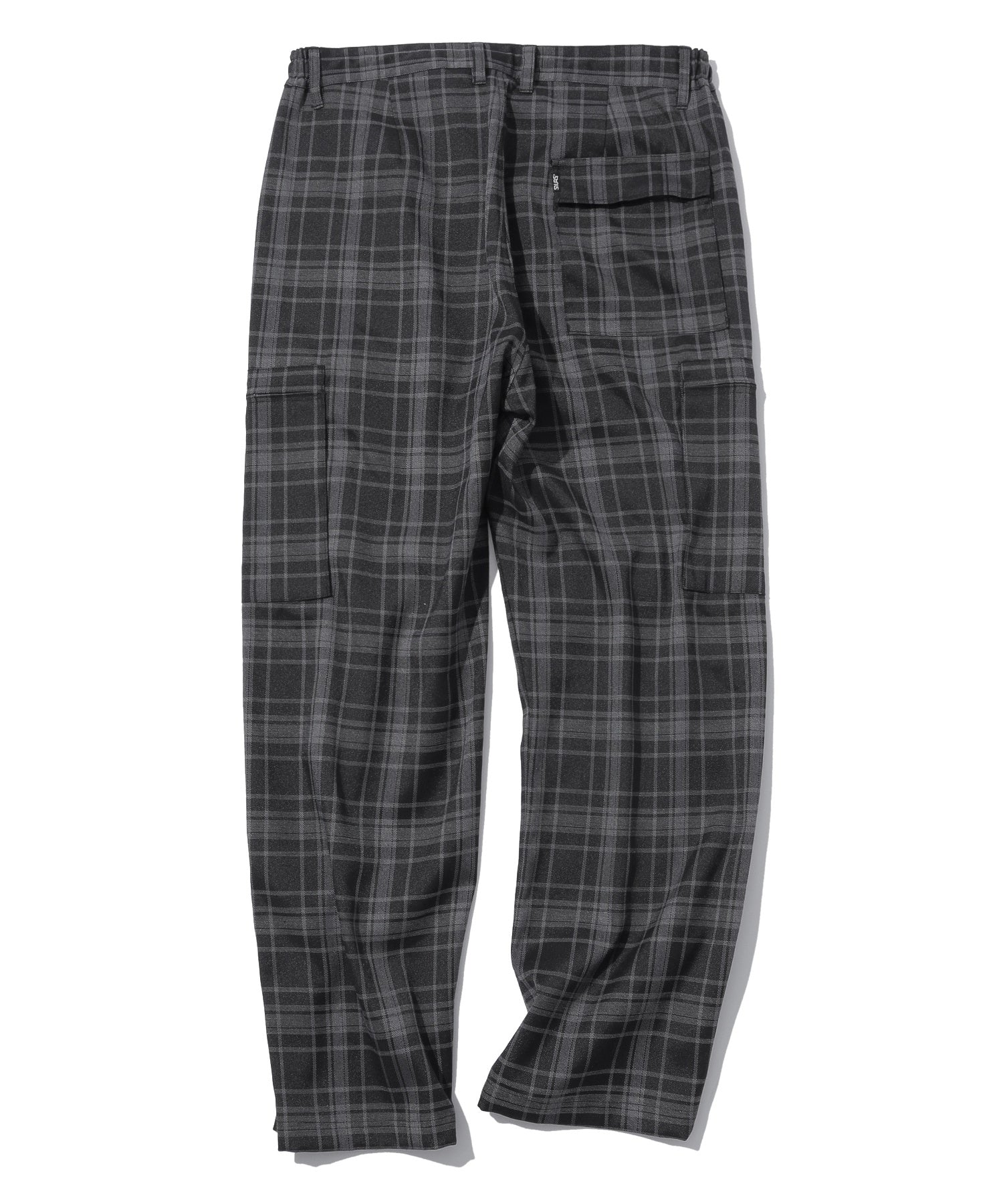 PLAID CARGO PANTS