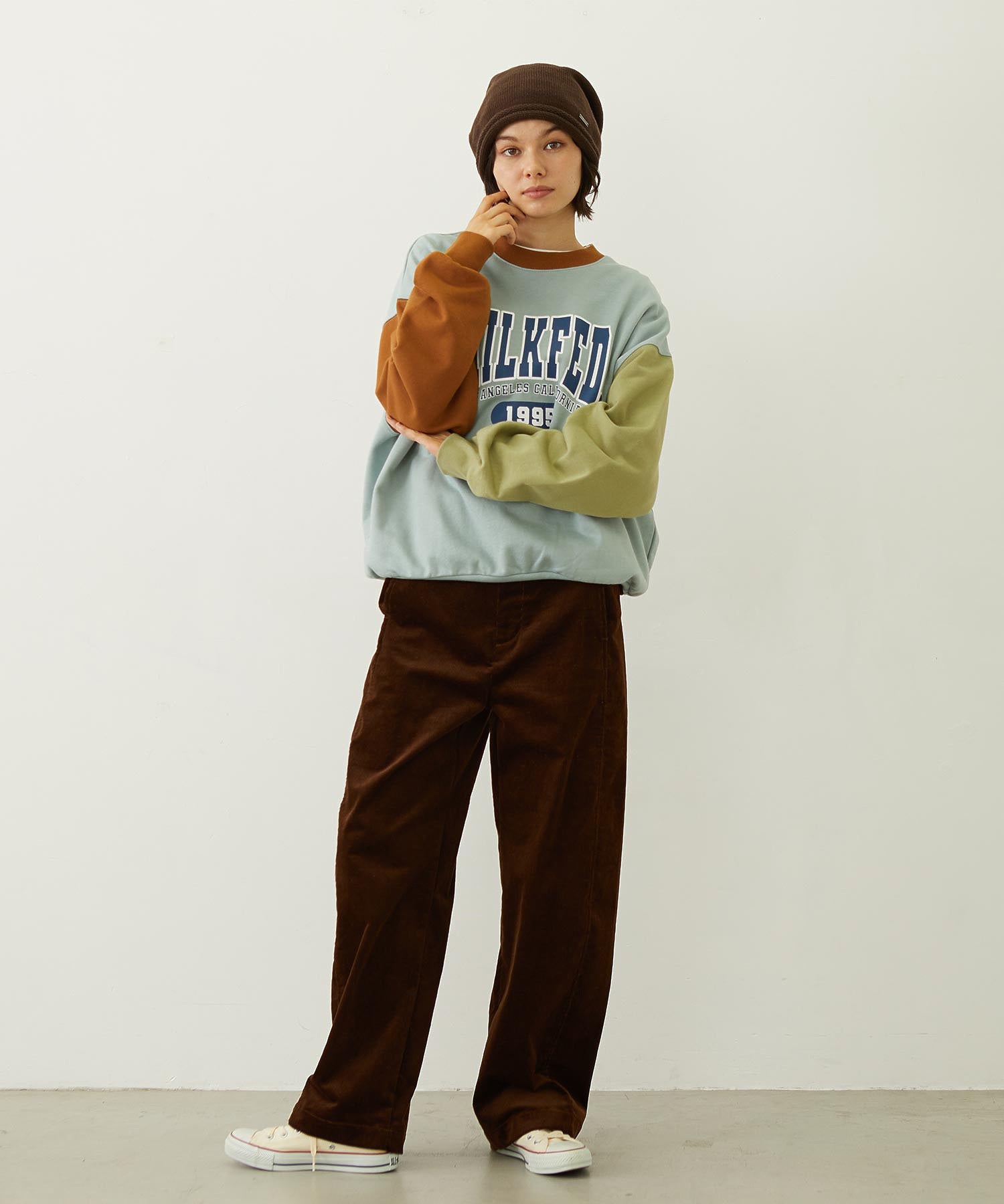 WORK STYLE CORDUROY PANTS