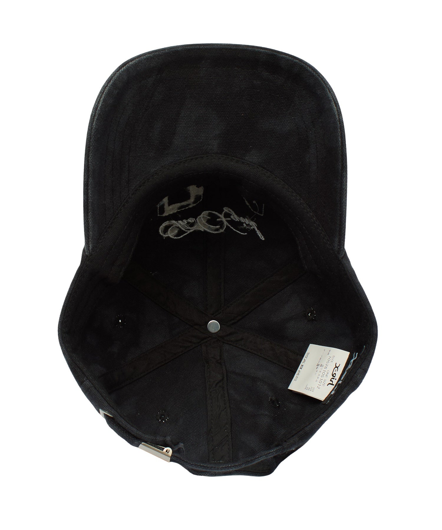 FADED NUMBER LOGO 6PANEL CAP