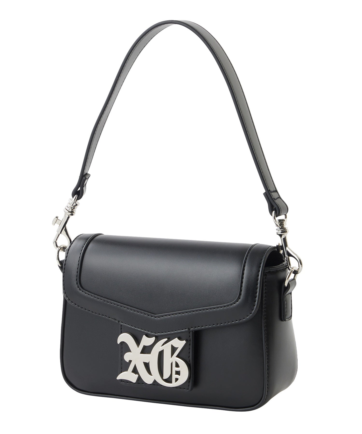 OLD ENGLISH LOGO BUCKLE 2WAY FAUX LEATHER BAG