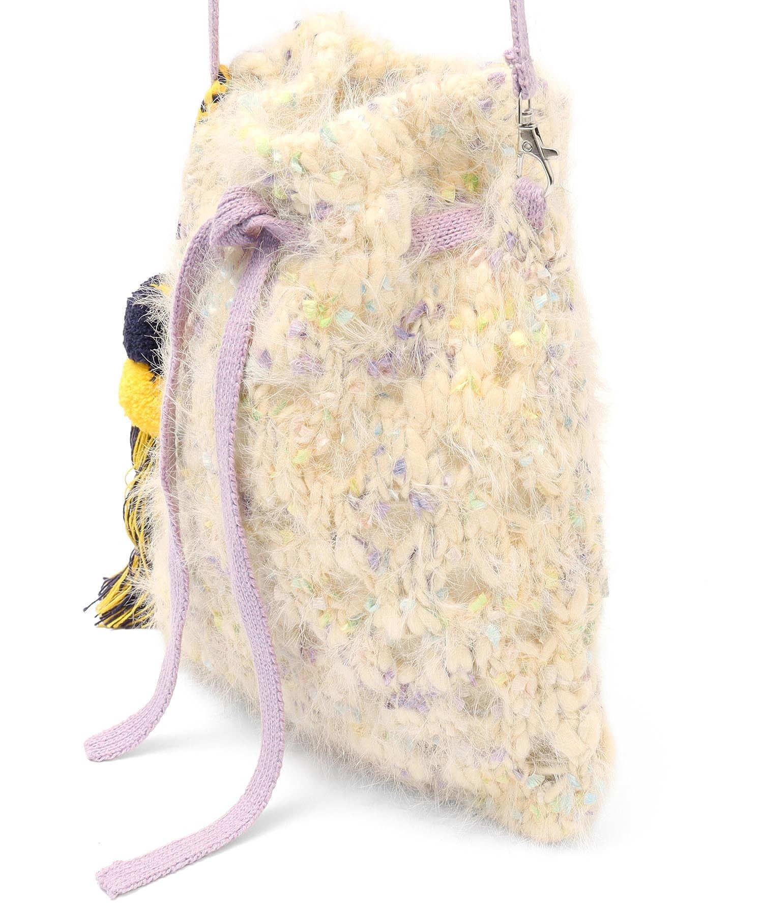 mici/MESH KNIT SHOULDER BAG