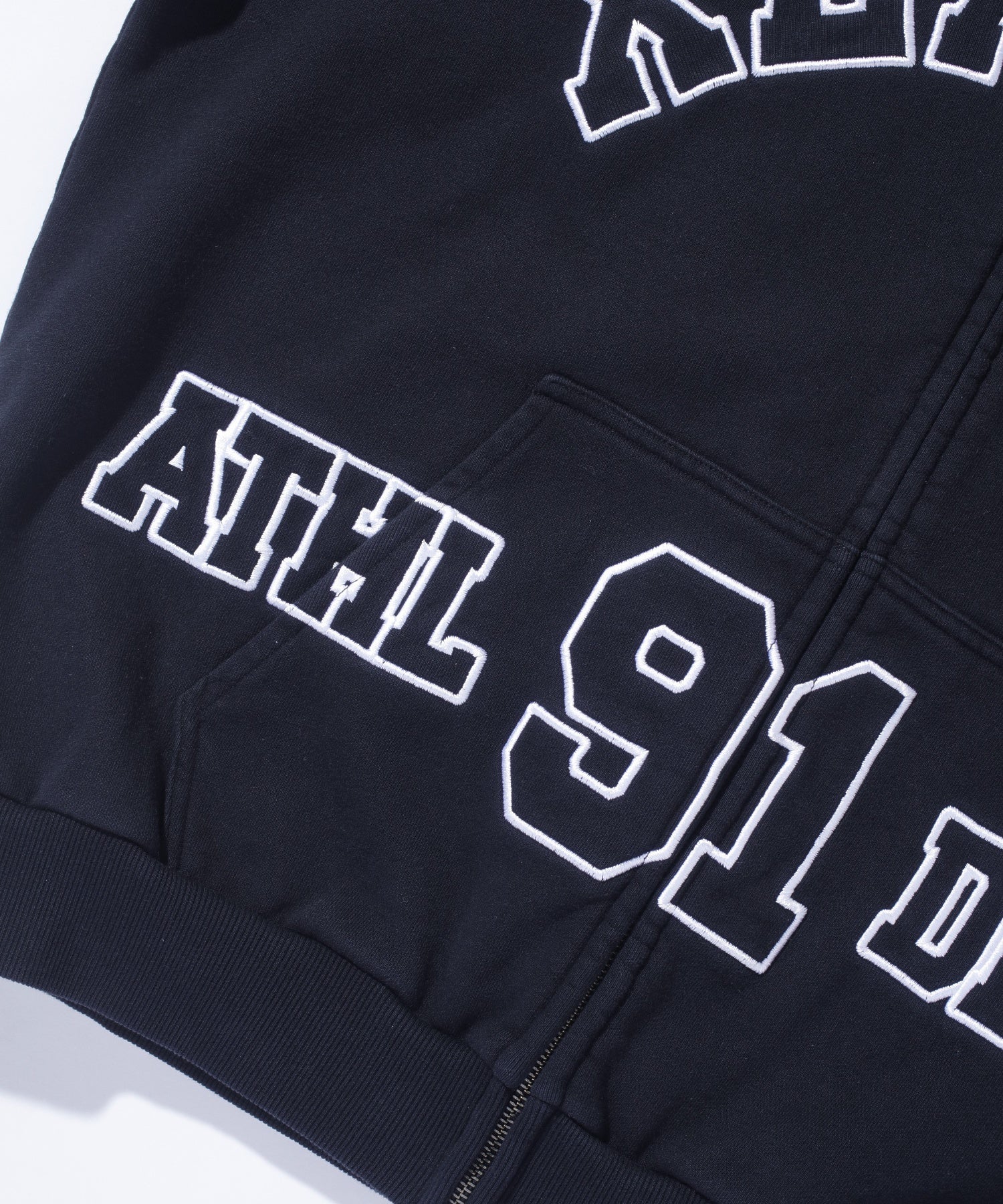 MULTI ZIP HOODED SWEATSHIRT