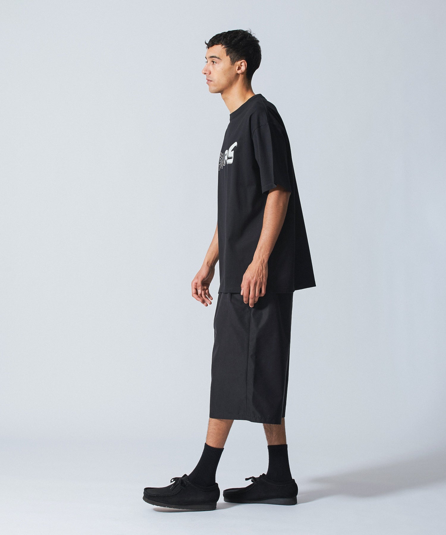 SHORT BAGGY CHINO PANTS
